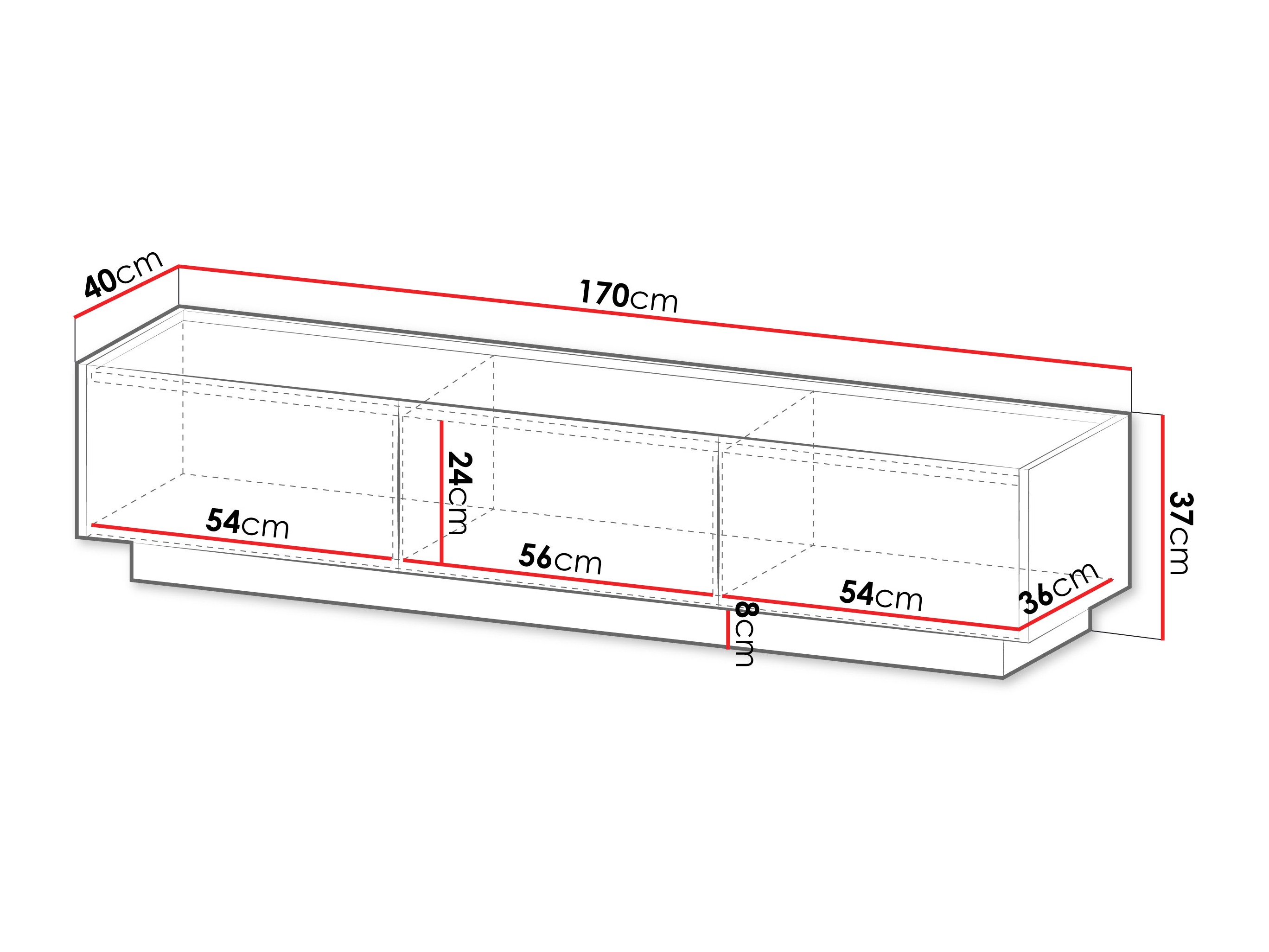 TV stand Comfivo Pagae