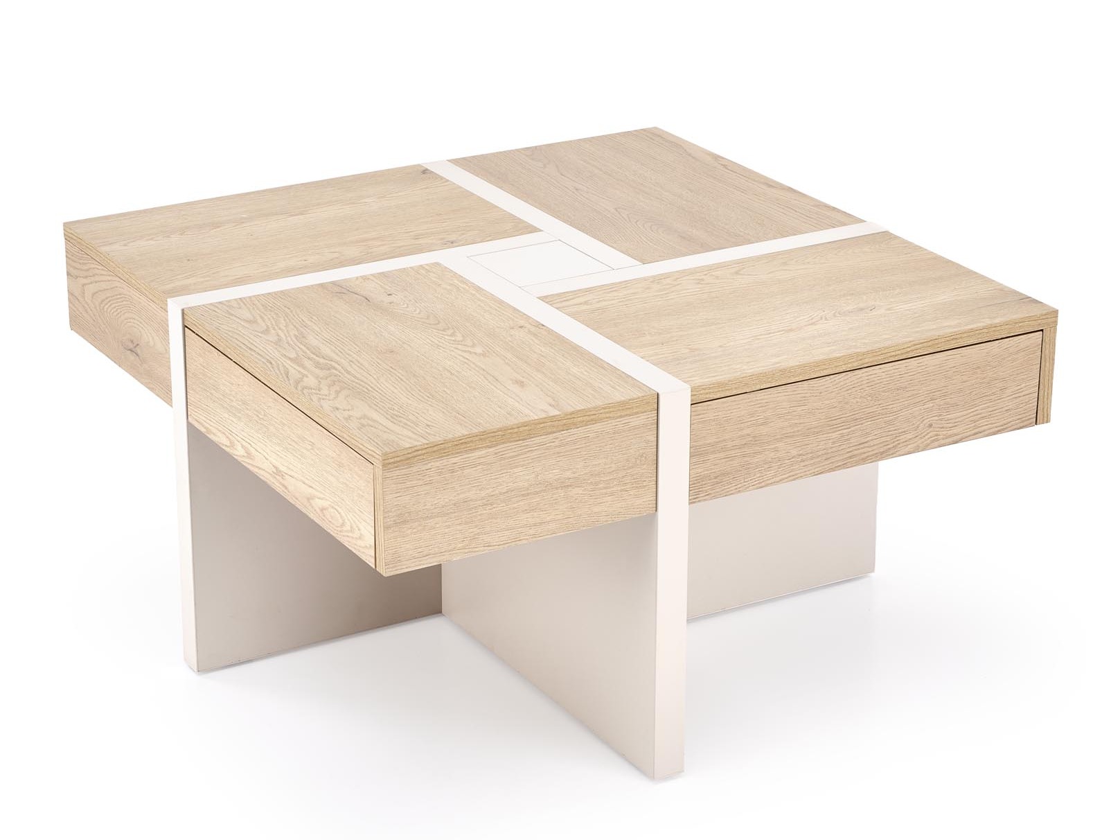 Coffee table Houston 1698 (Cremona oak + Cashmere)