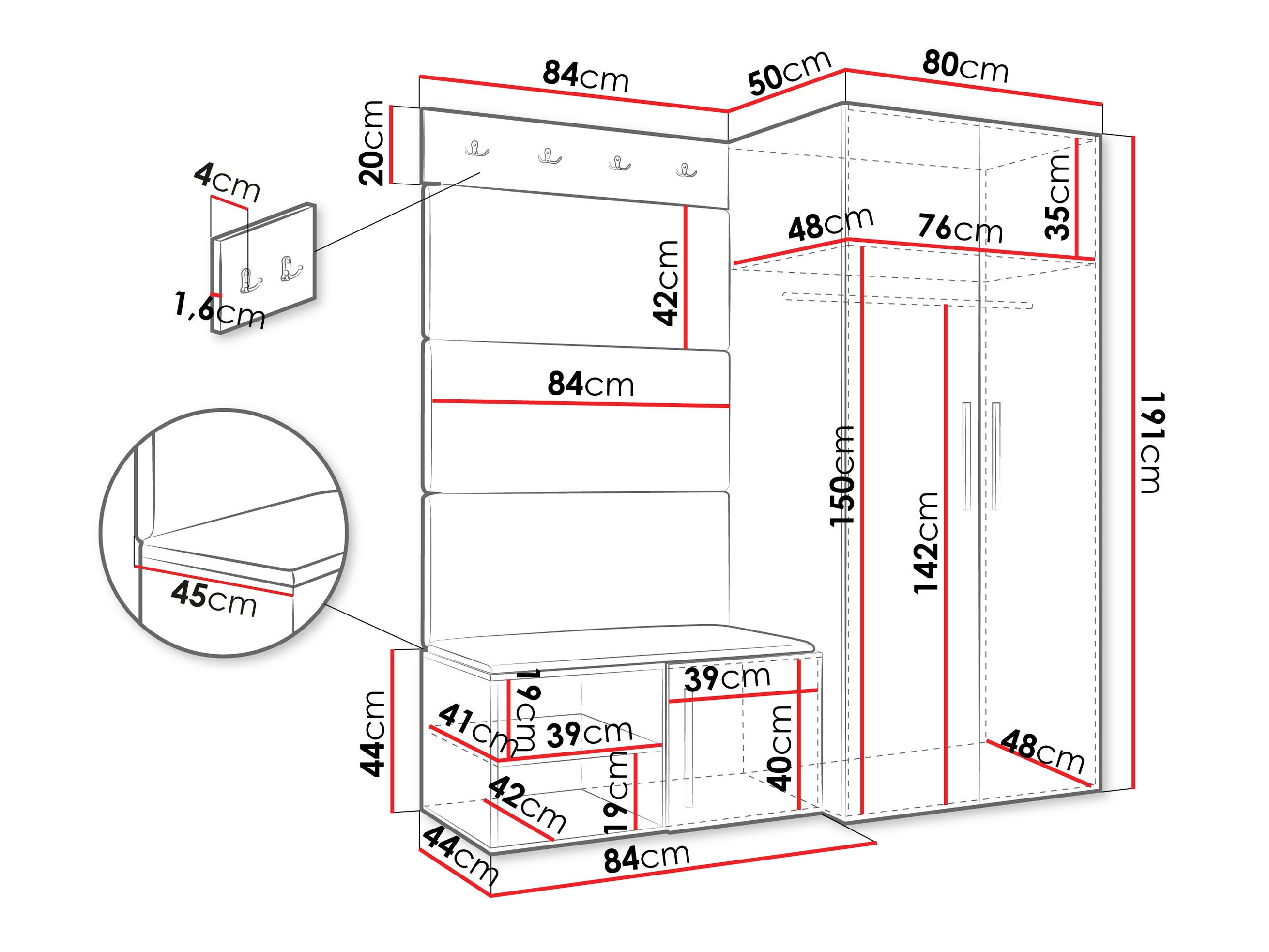Hallway set Nitos I (Soft 011)