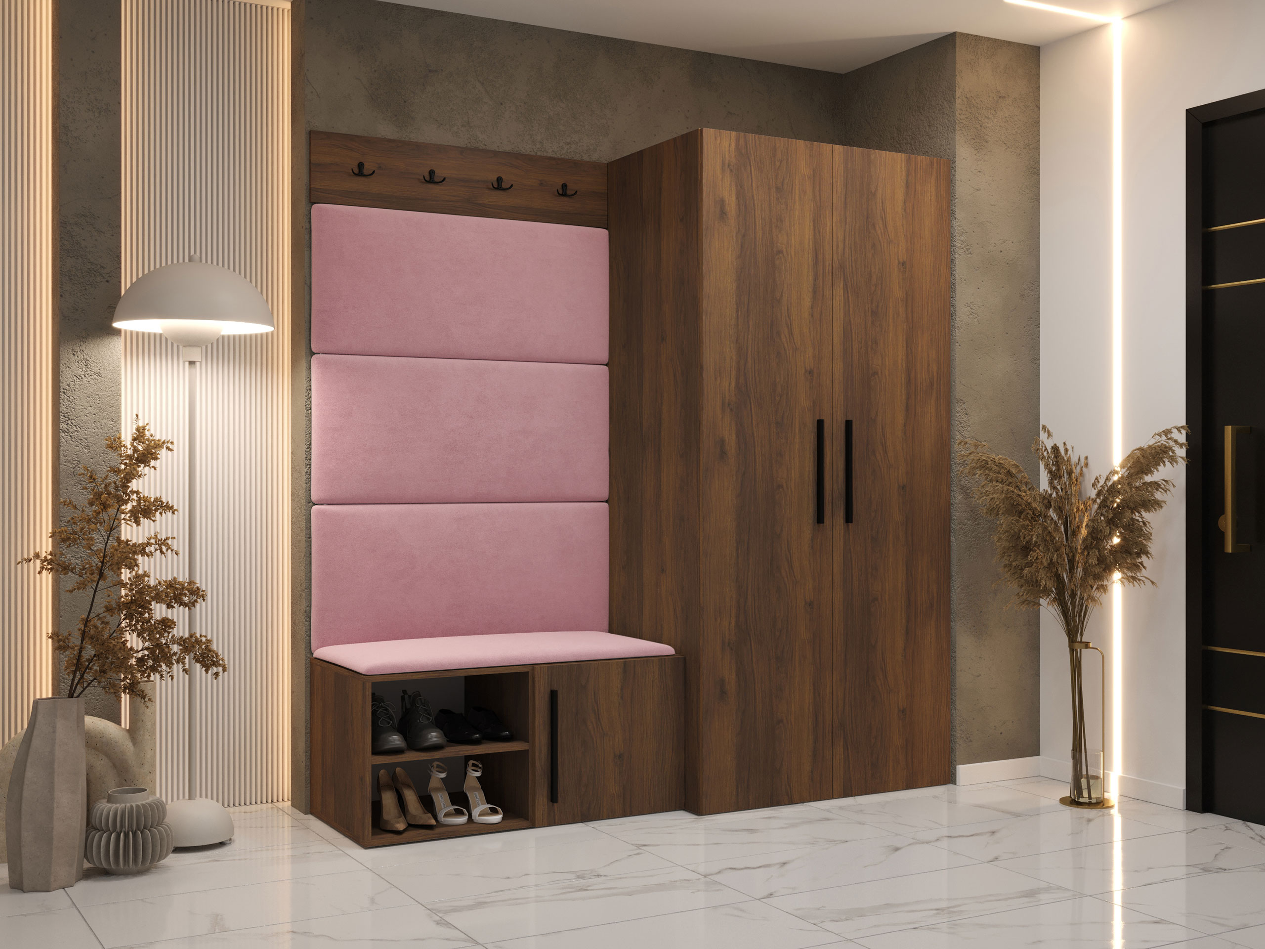 Hallway set Nitos I (Walnut)