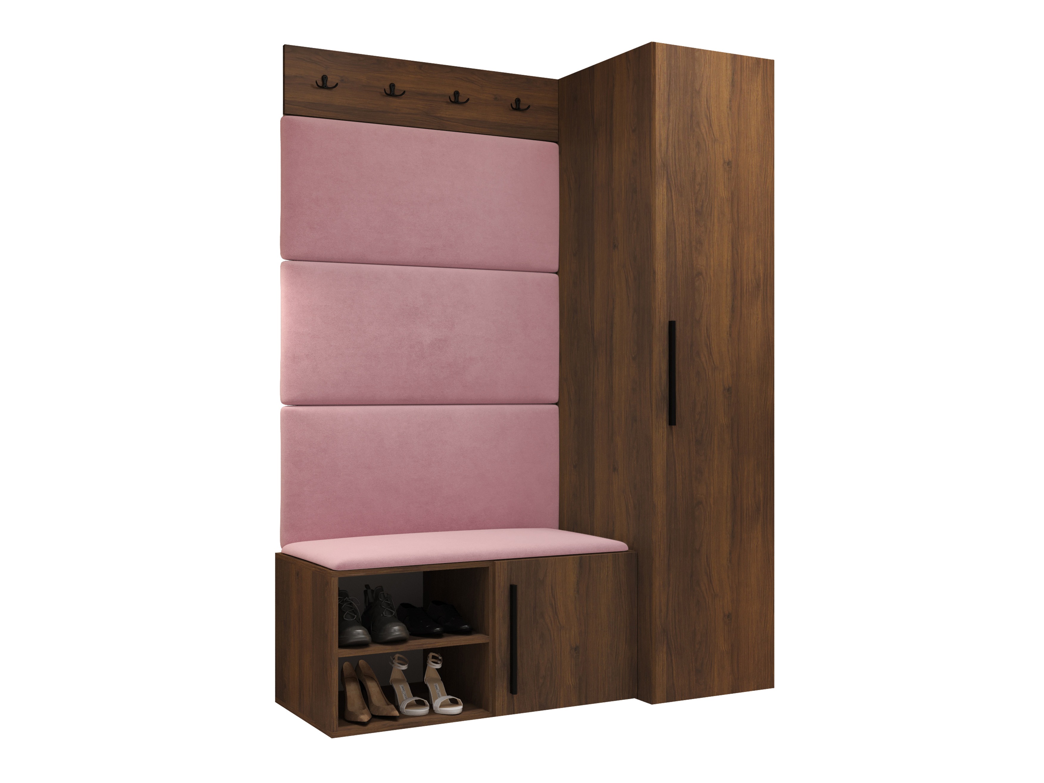 Hallway set Nitos II (Walnut)
