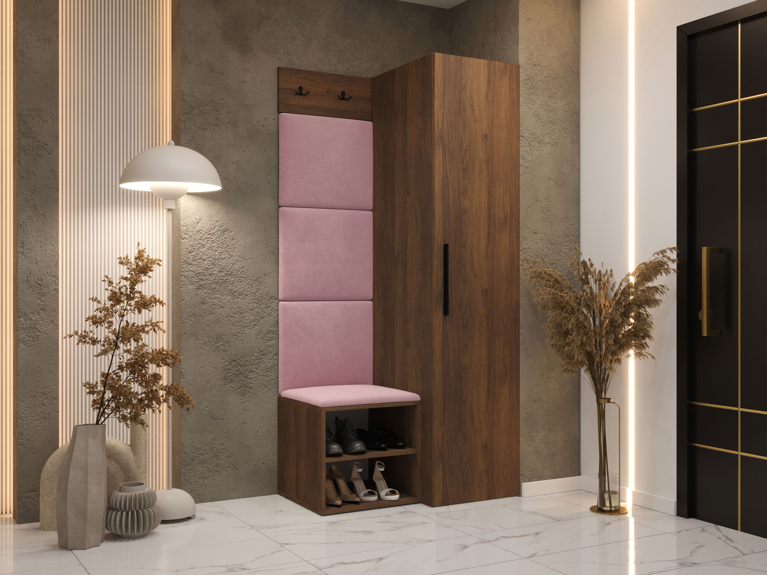 Hallway set Nitos III (Walnut)