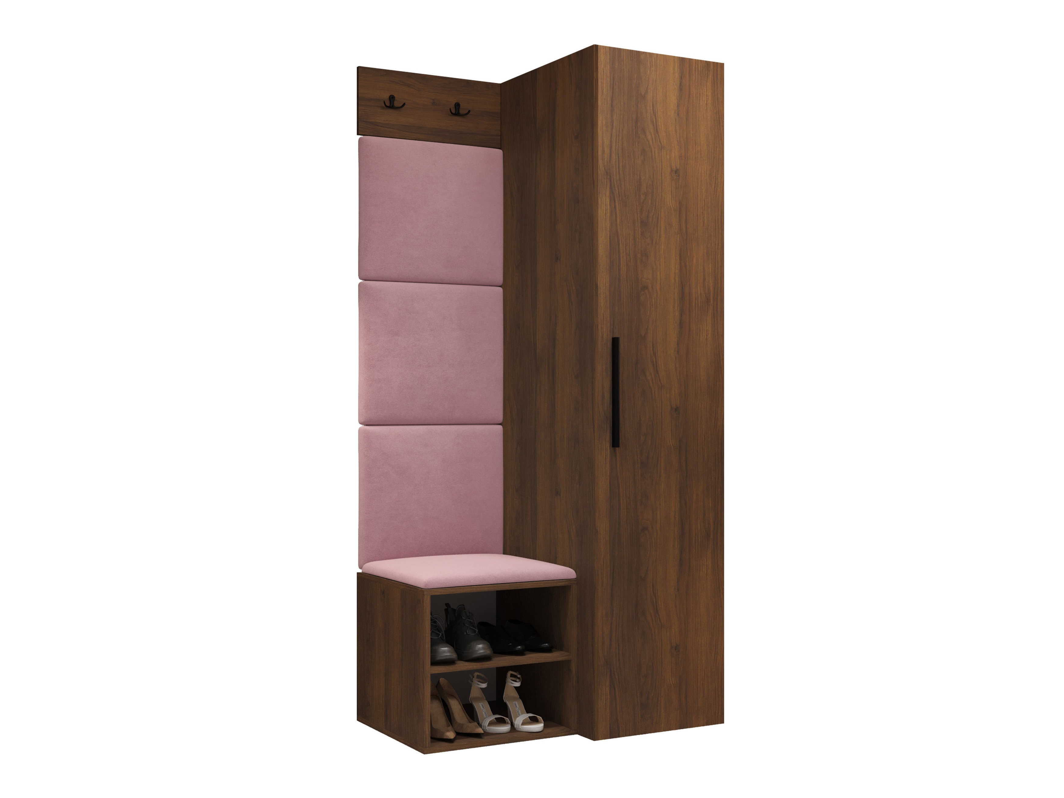 Hallway set Nitos III (Walnut)
