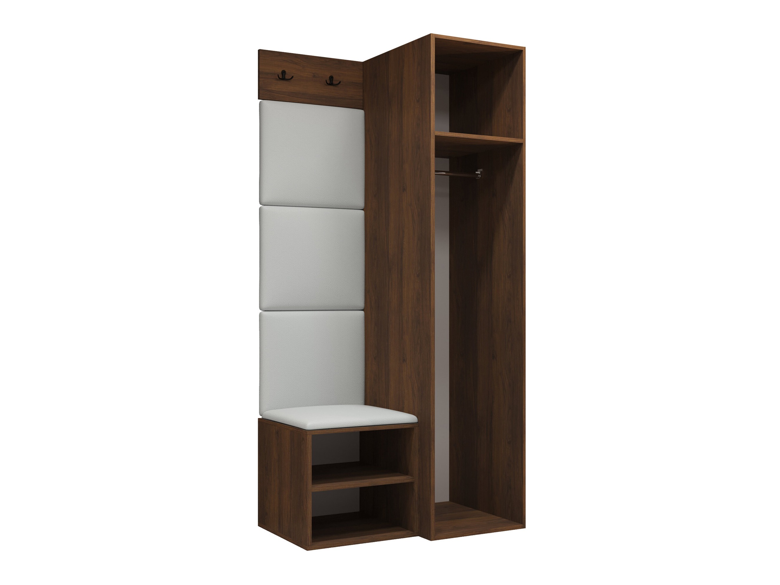Hallway set Nitos III (Walnut)