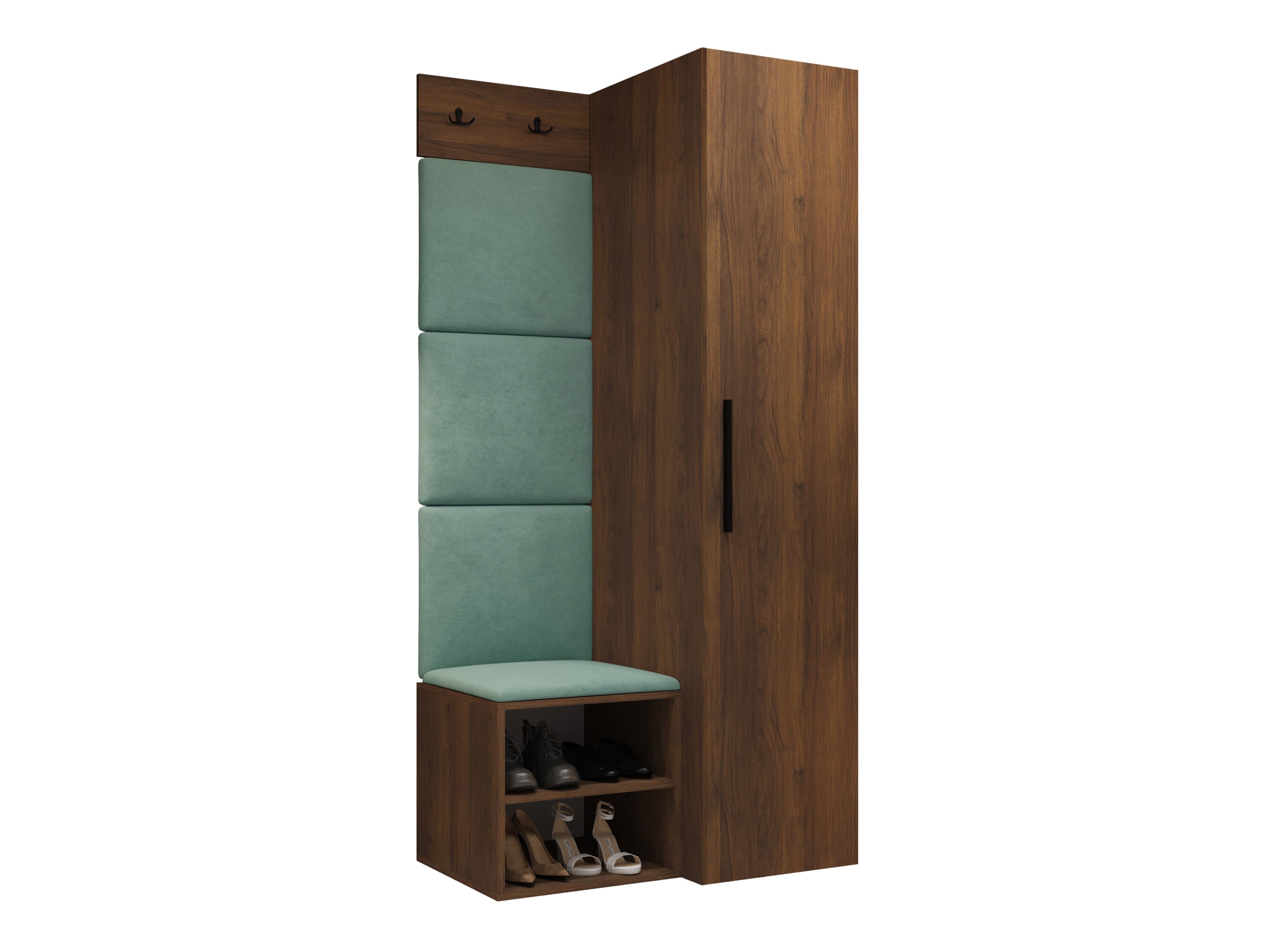 Hallway set Nitos III (Walnut)