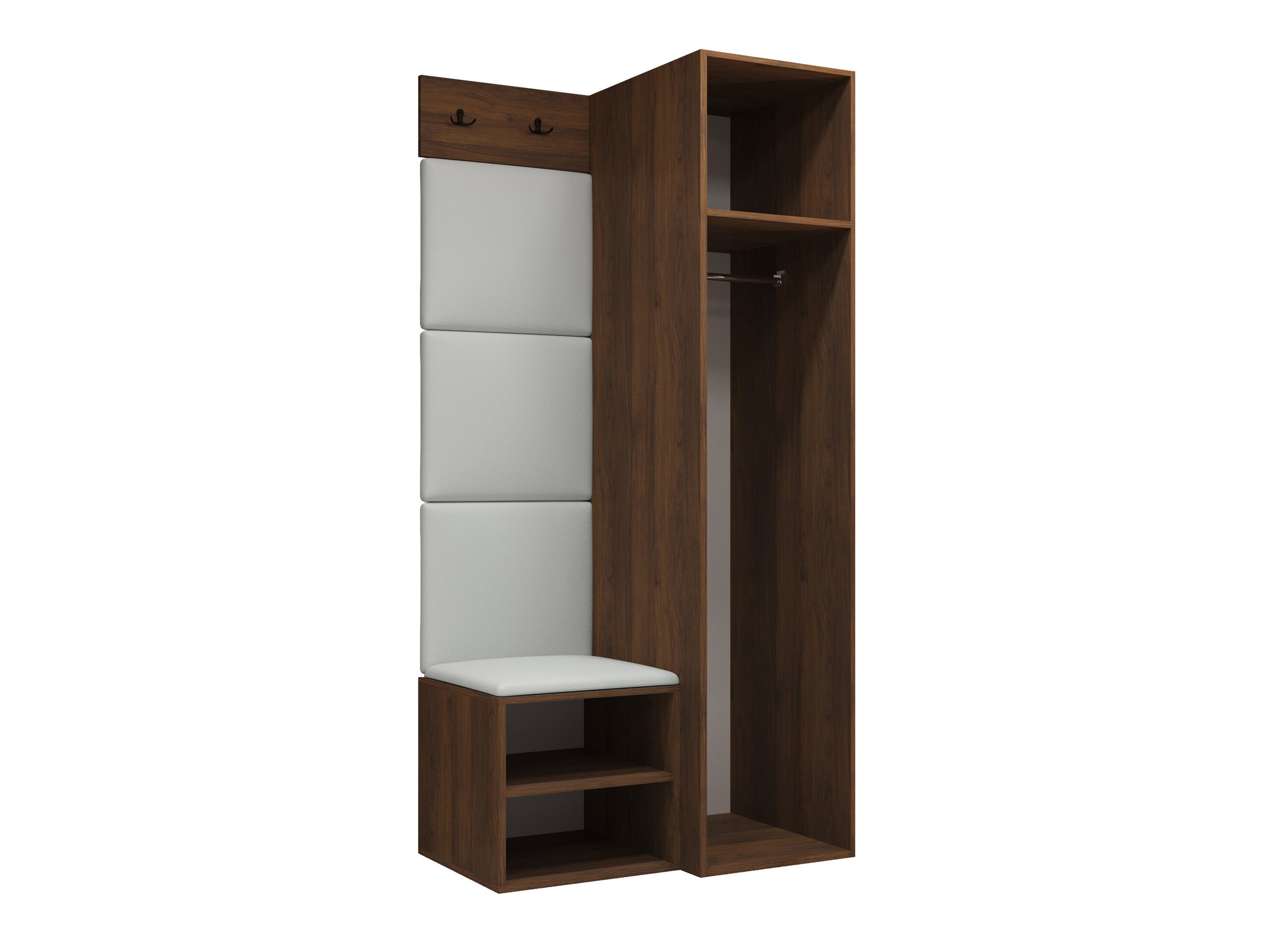 Hallway set Nitos III (Walnut)