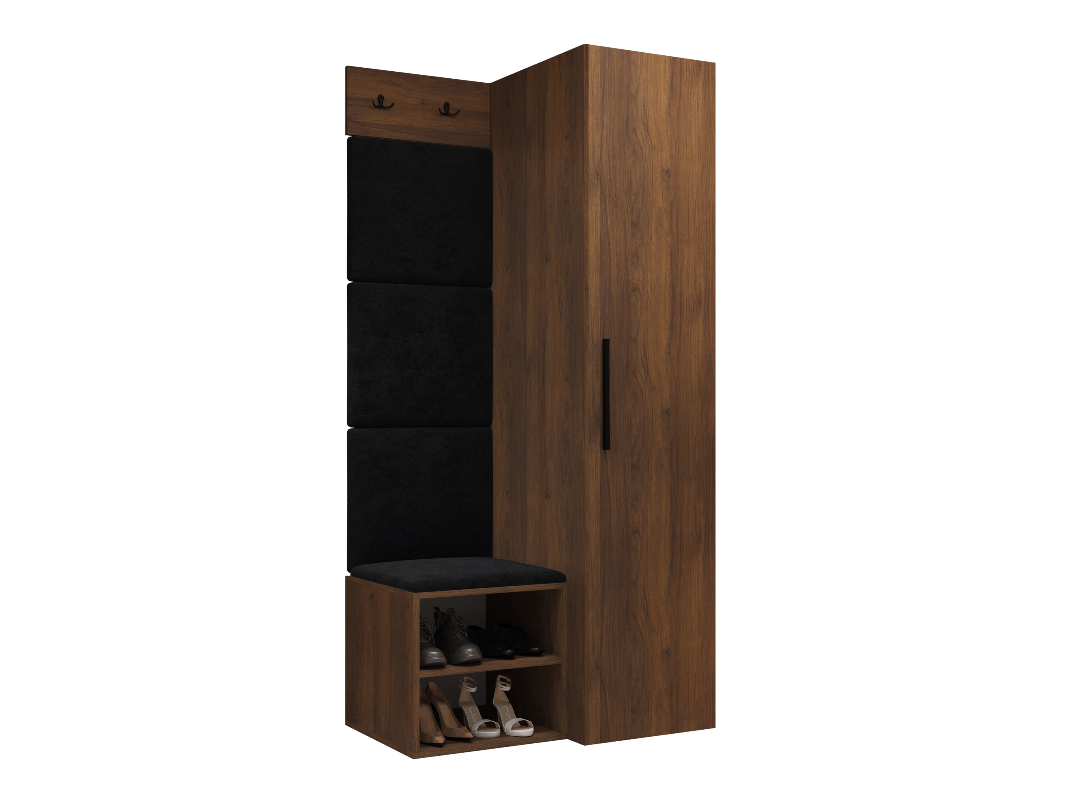 Hallway set Nitos III (Walnut)