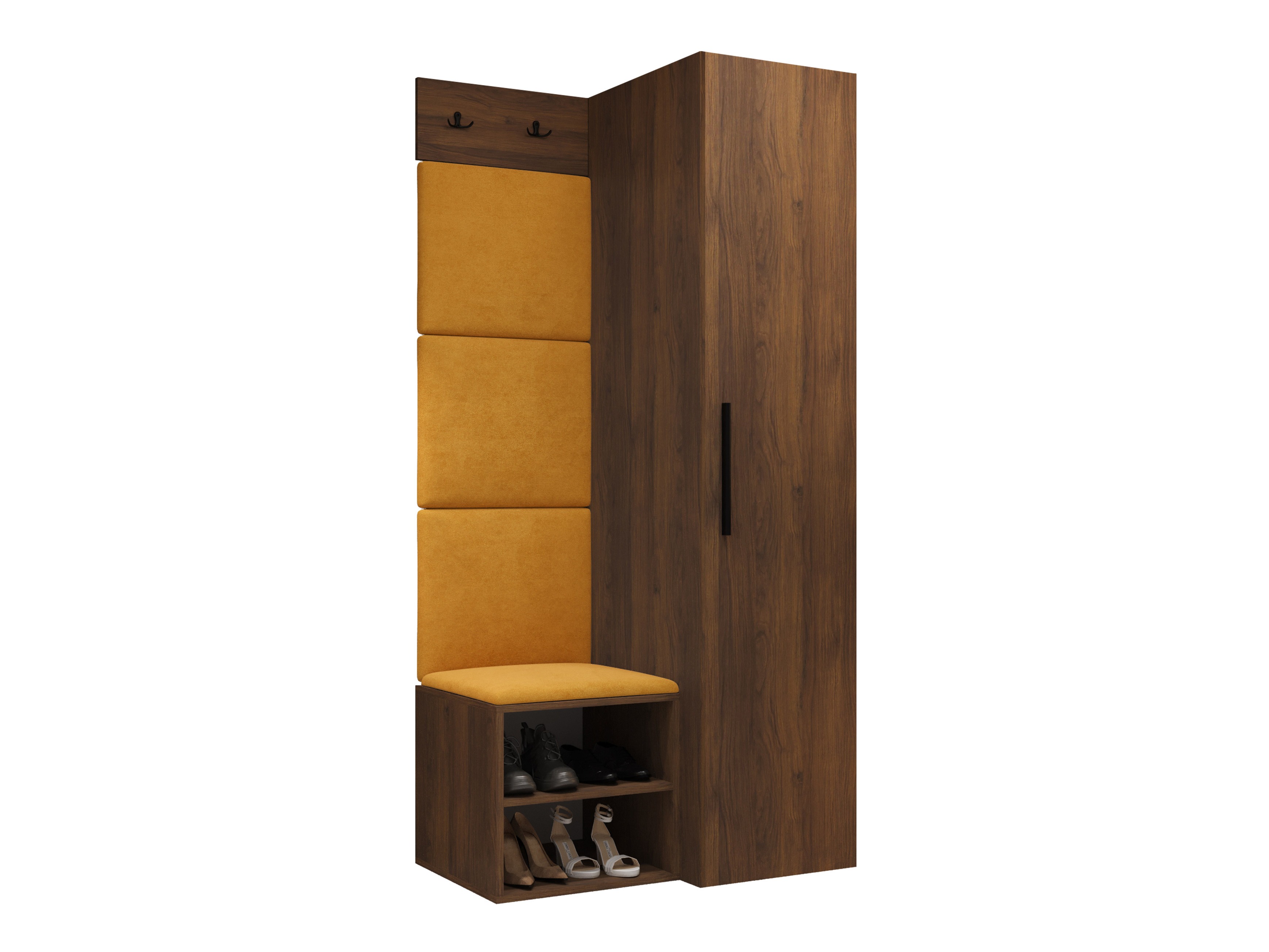 Hallway set Nitos III (Walnut)