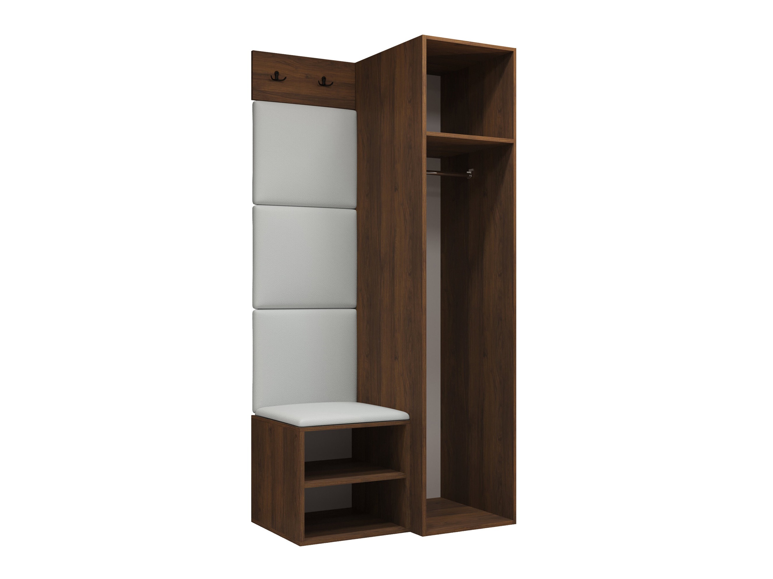 Hallway set Nitos III (Walnut)