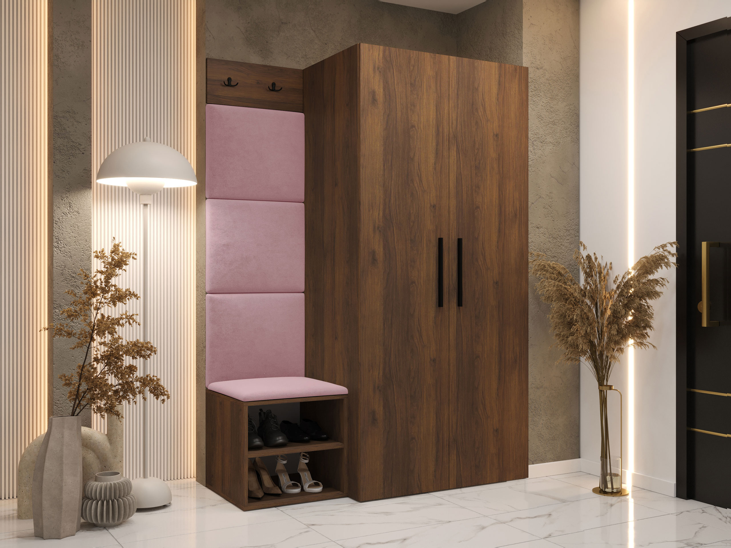 Hallway set Nitos IV (Walnut)