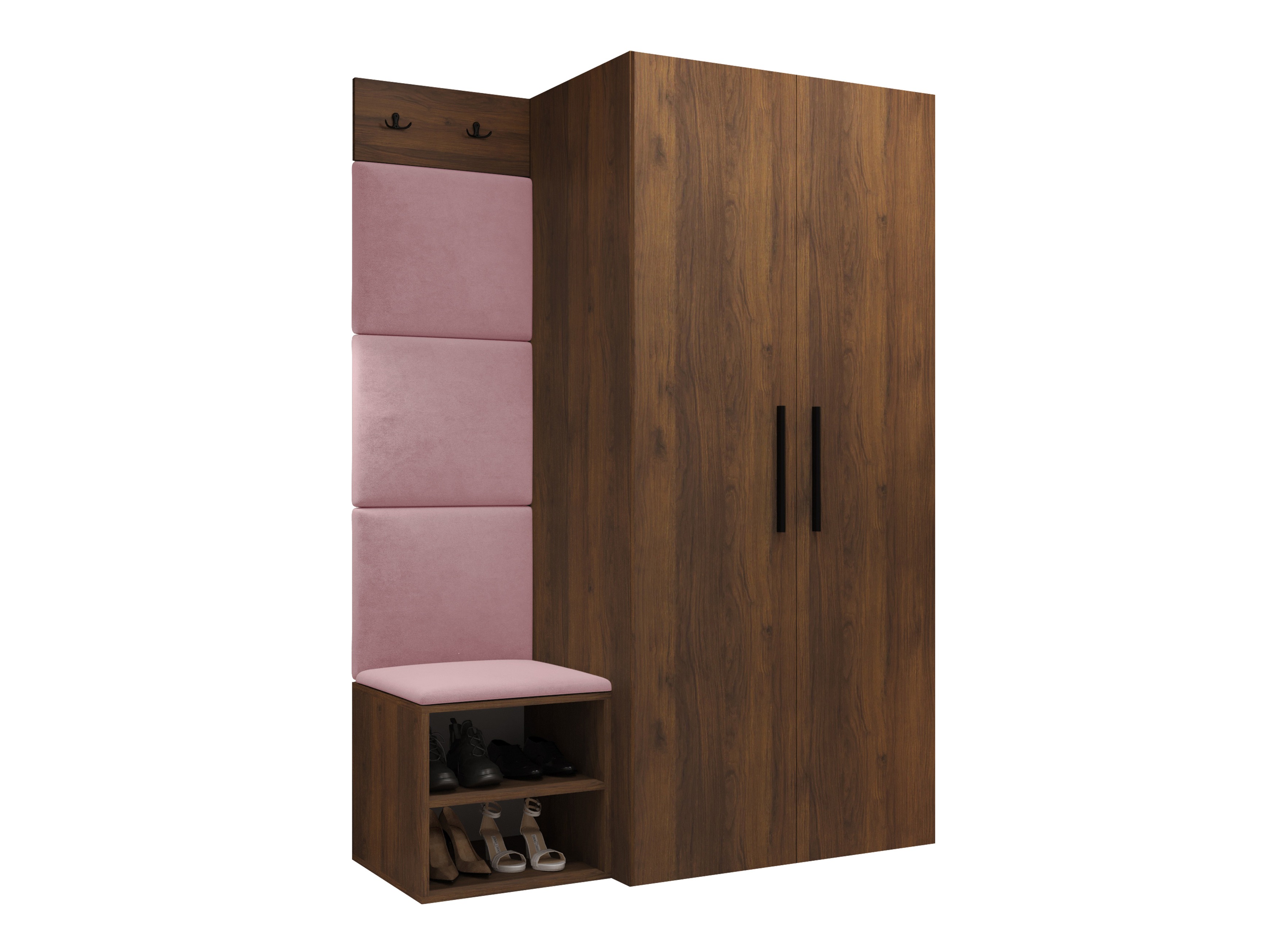 Hallway set Nitos IV (Walnut)