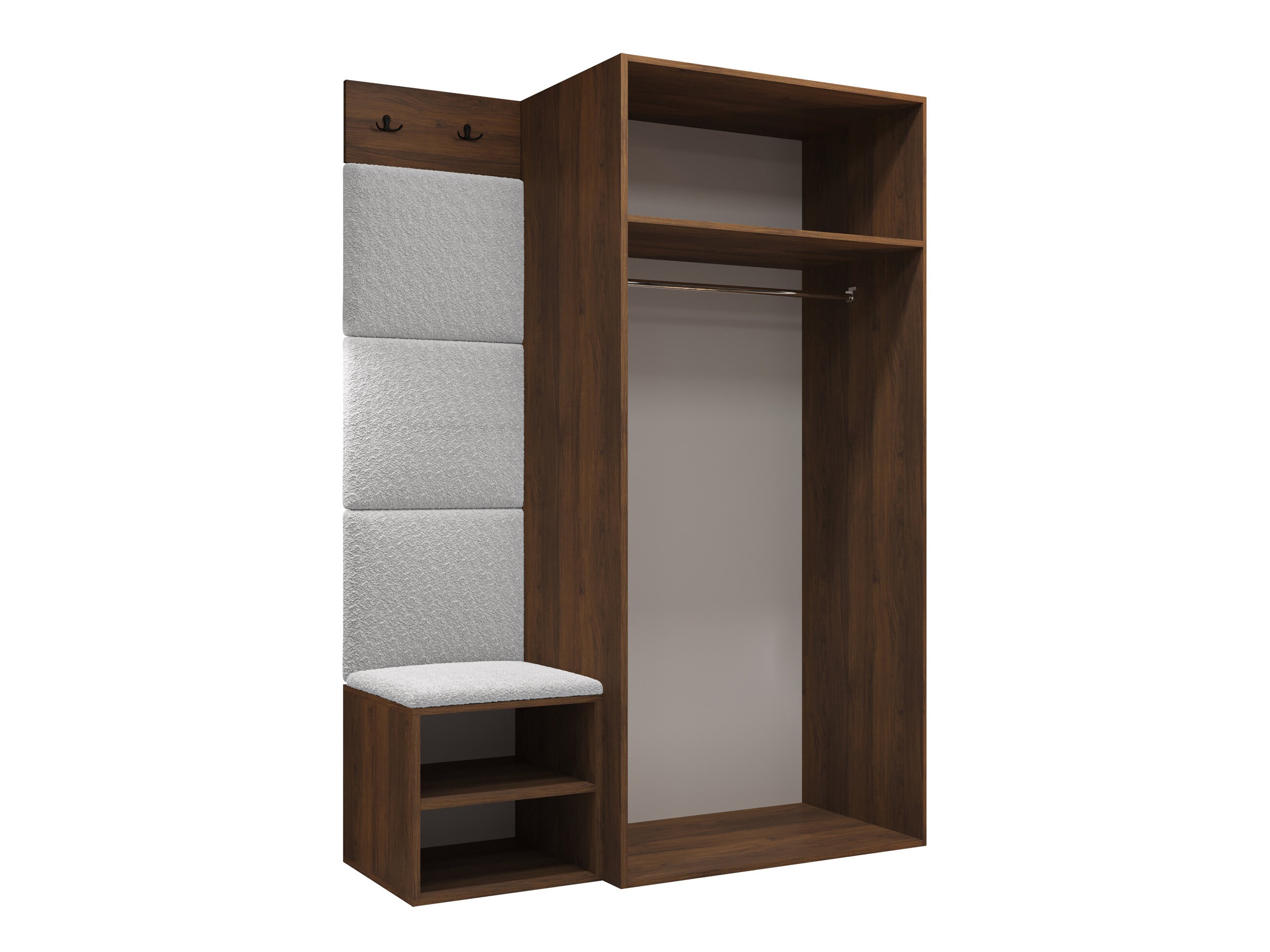 Hallway set Nitos IV (Walnut)