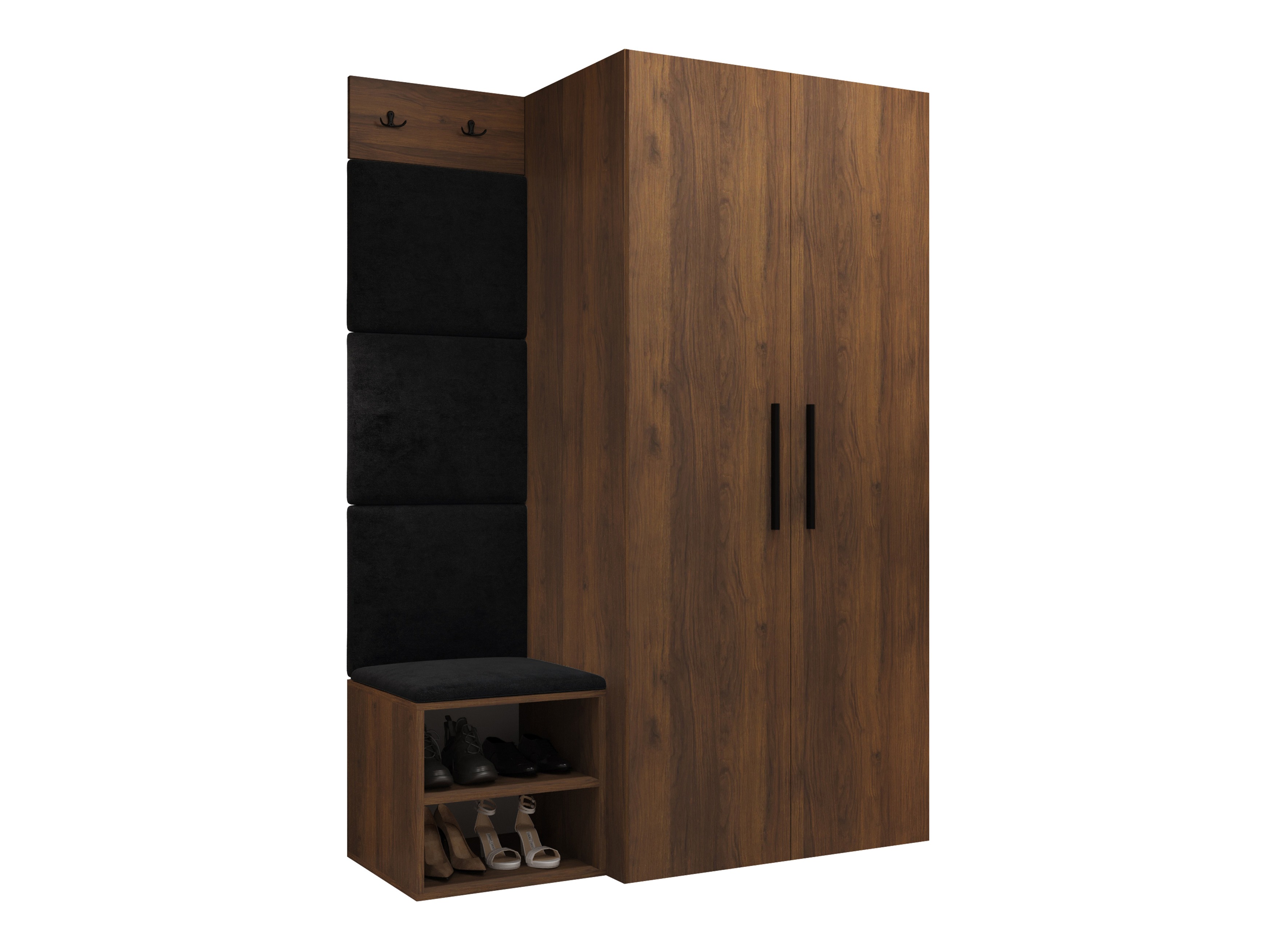 Hallway set Nitos IV (Walnut)