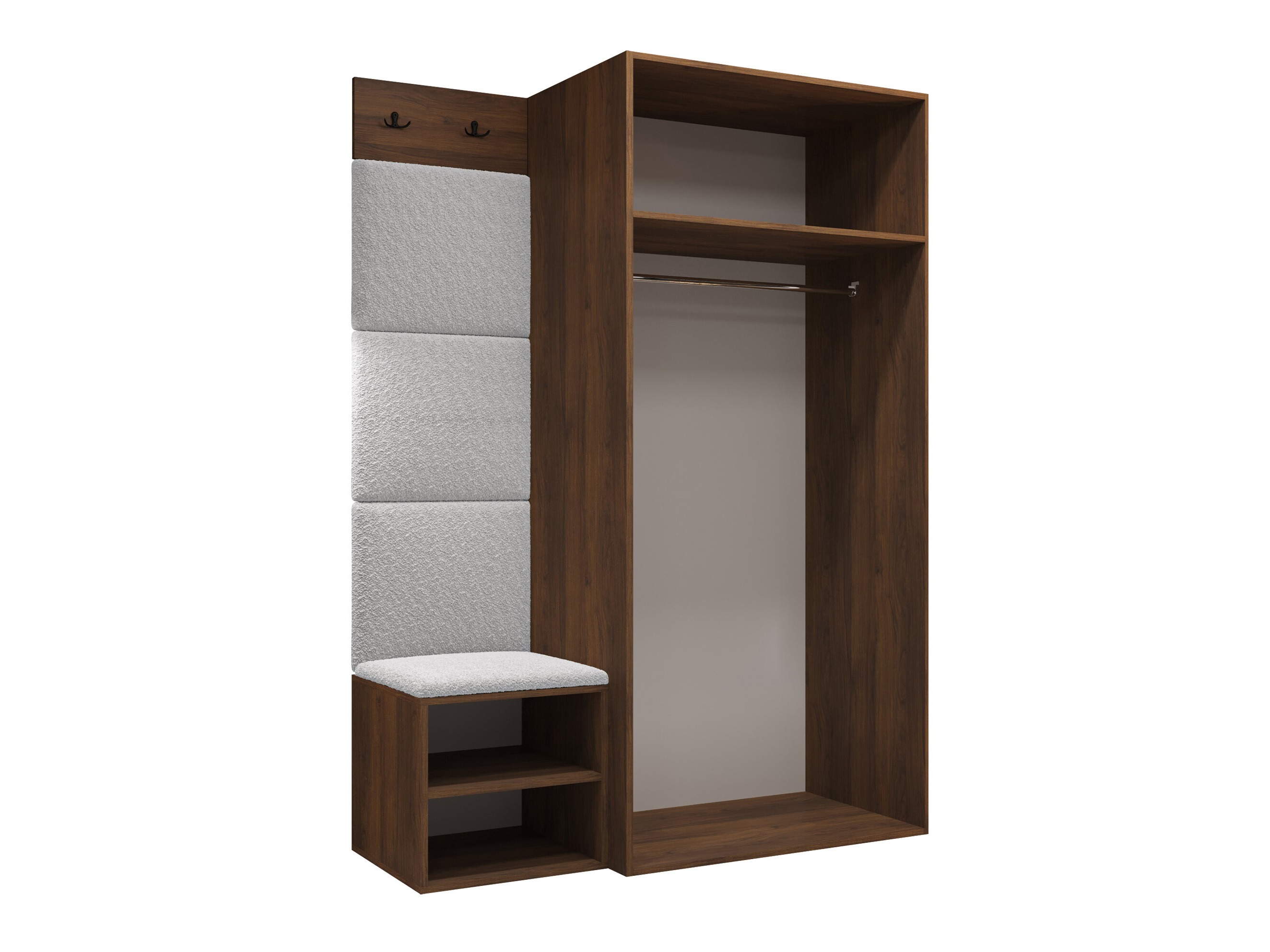 Hallway set Nitos IV (Walnut)