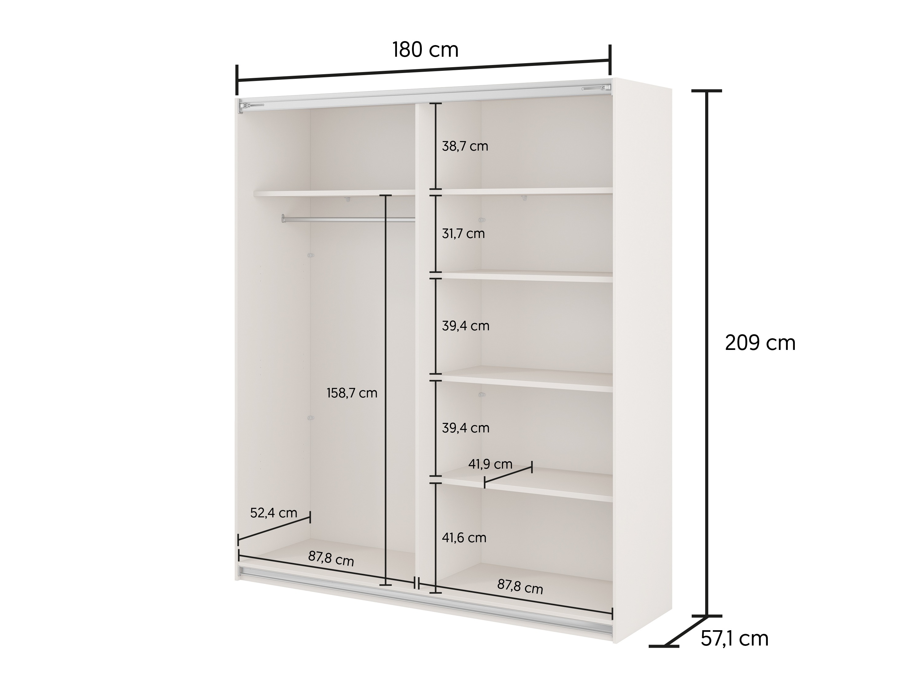 Wardrobe Melvele 126