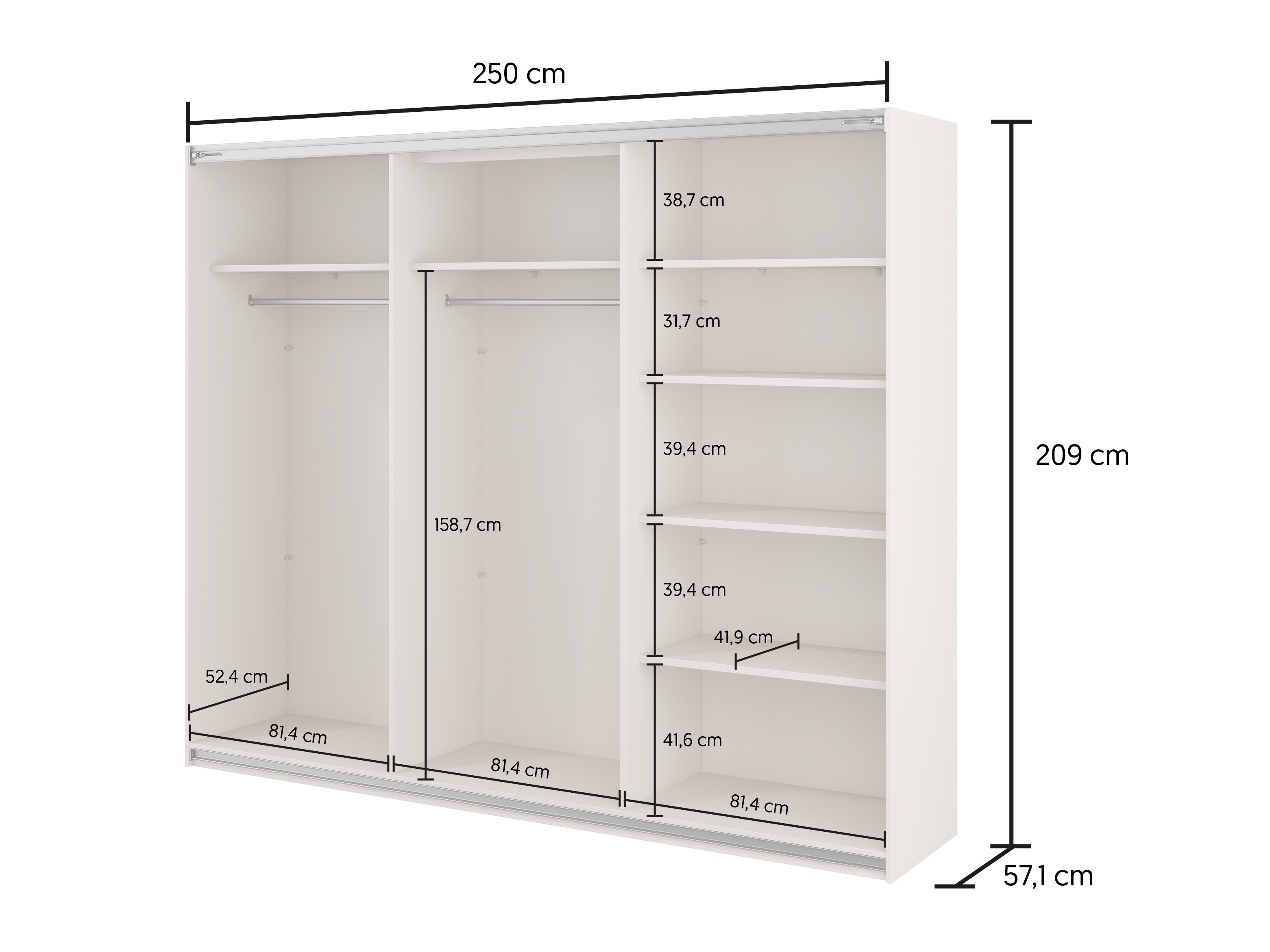 Wardrobe Melvele 127