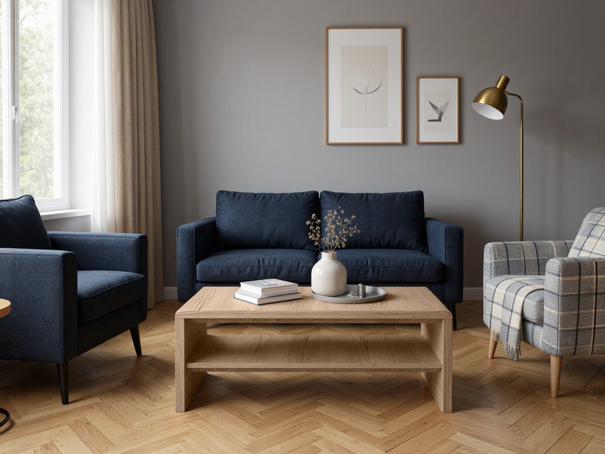 Coffee table Ontario 233 (San Remo oak)