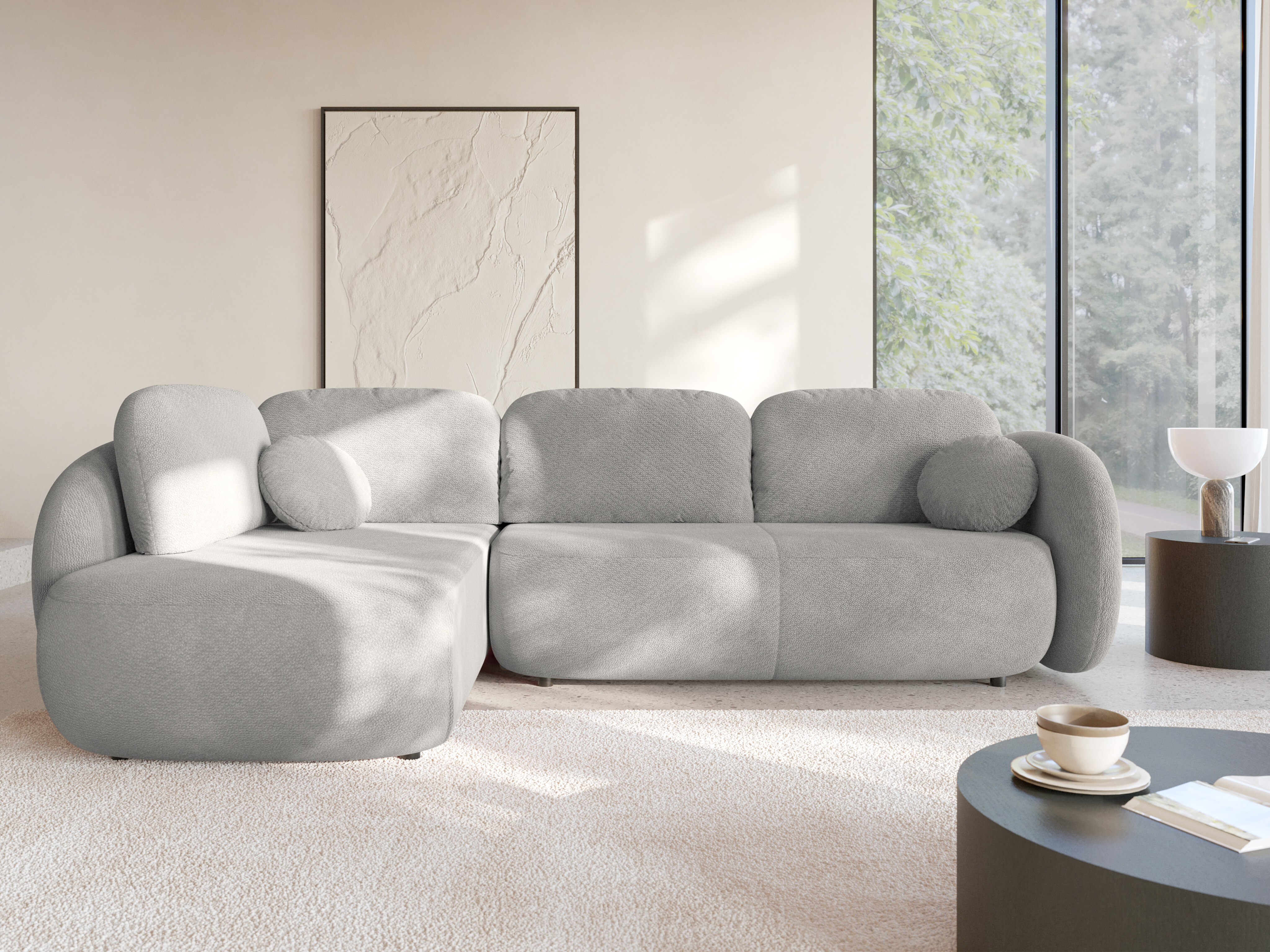 Corner sofa Kingston 208 (Egon 07)