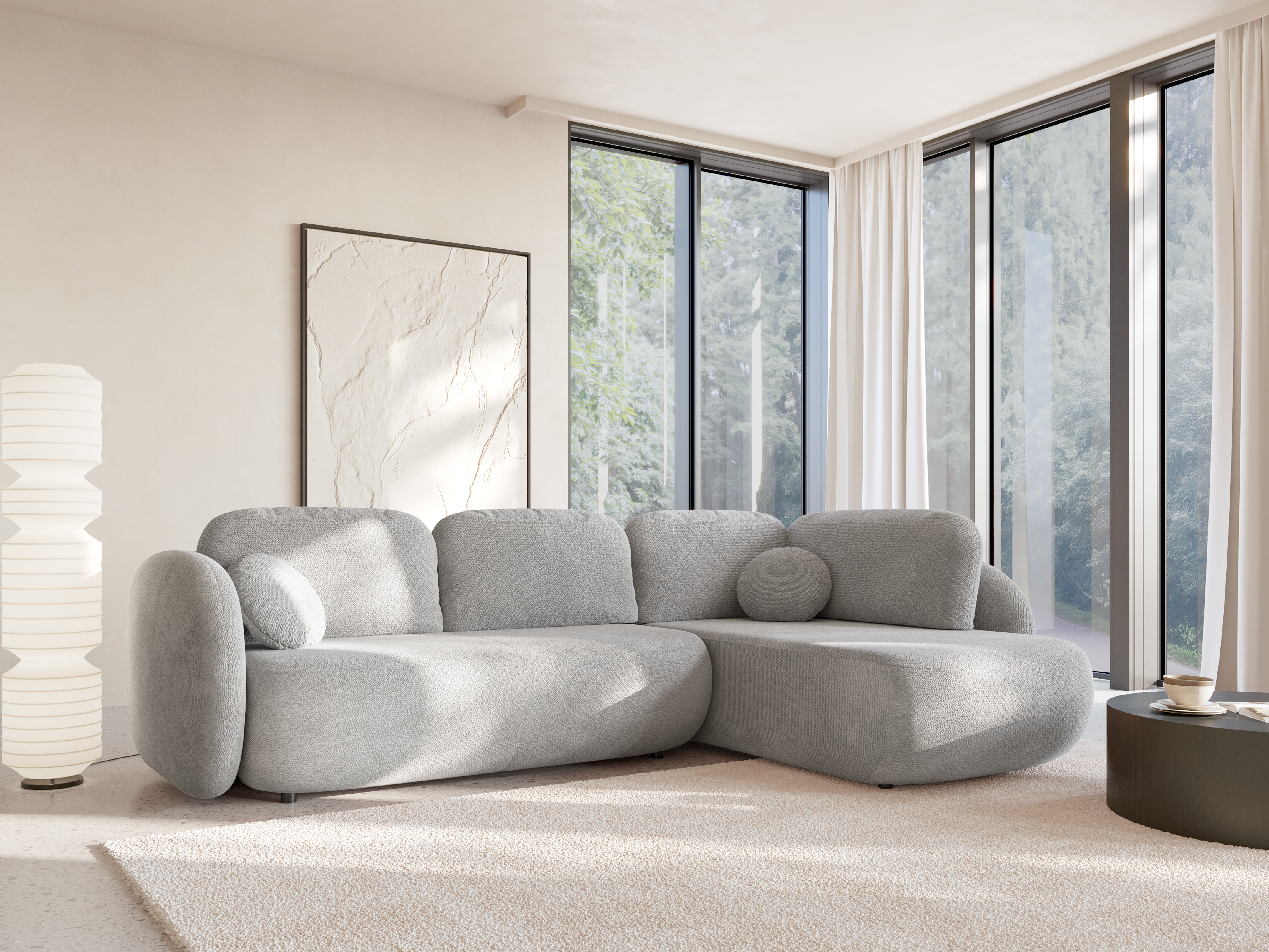 Corner sofa Kingston 208 (Egon 07)