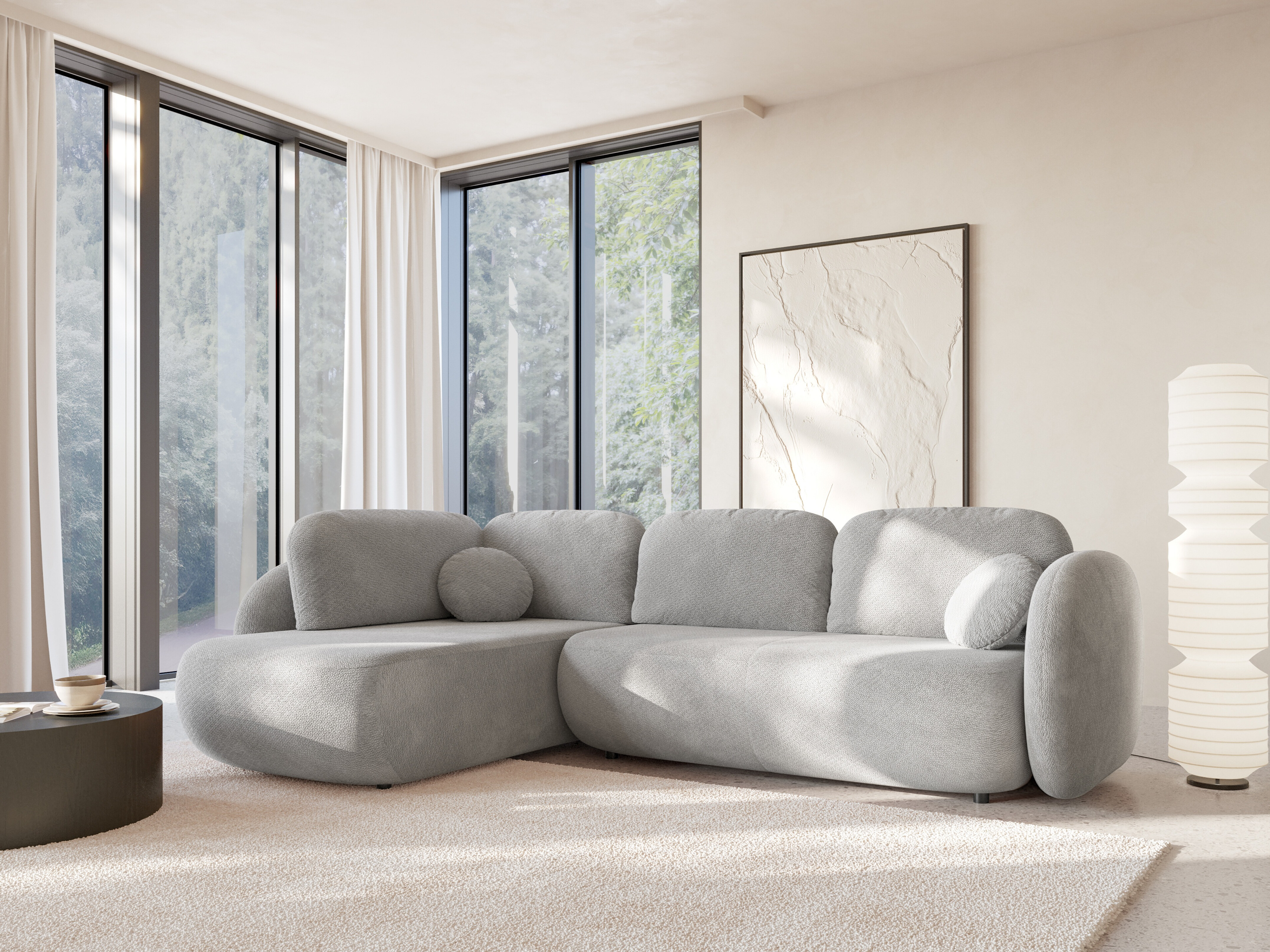 Corner sofa Kingston 208 (Egon 07)