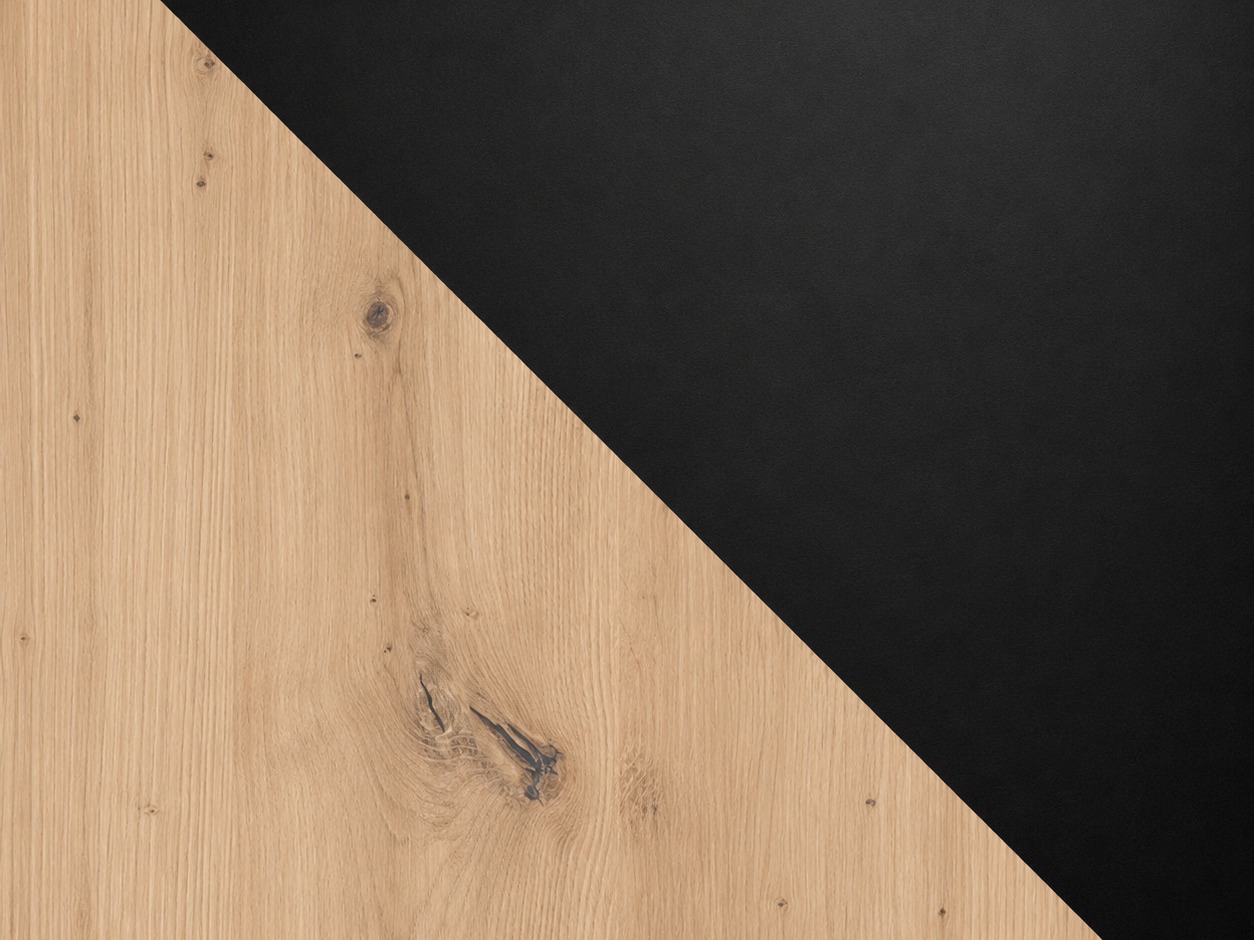 Table Victorville 328 (Black + Artisan oak)