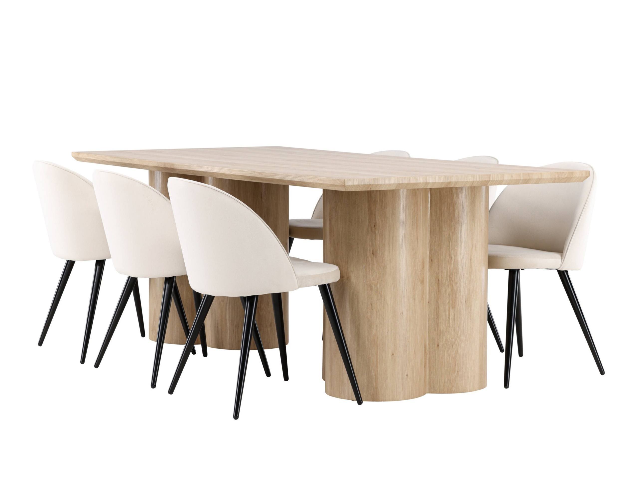 Dining set Dallas 5330 (Light wood)