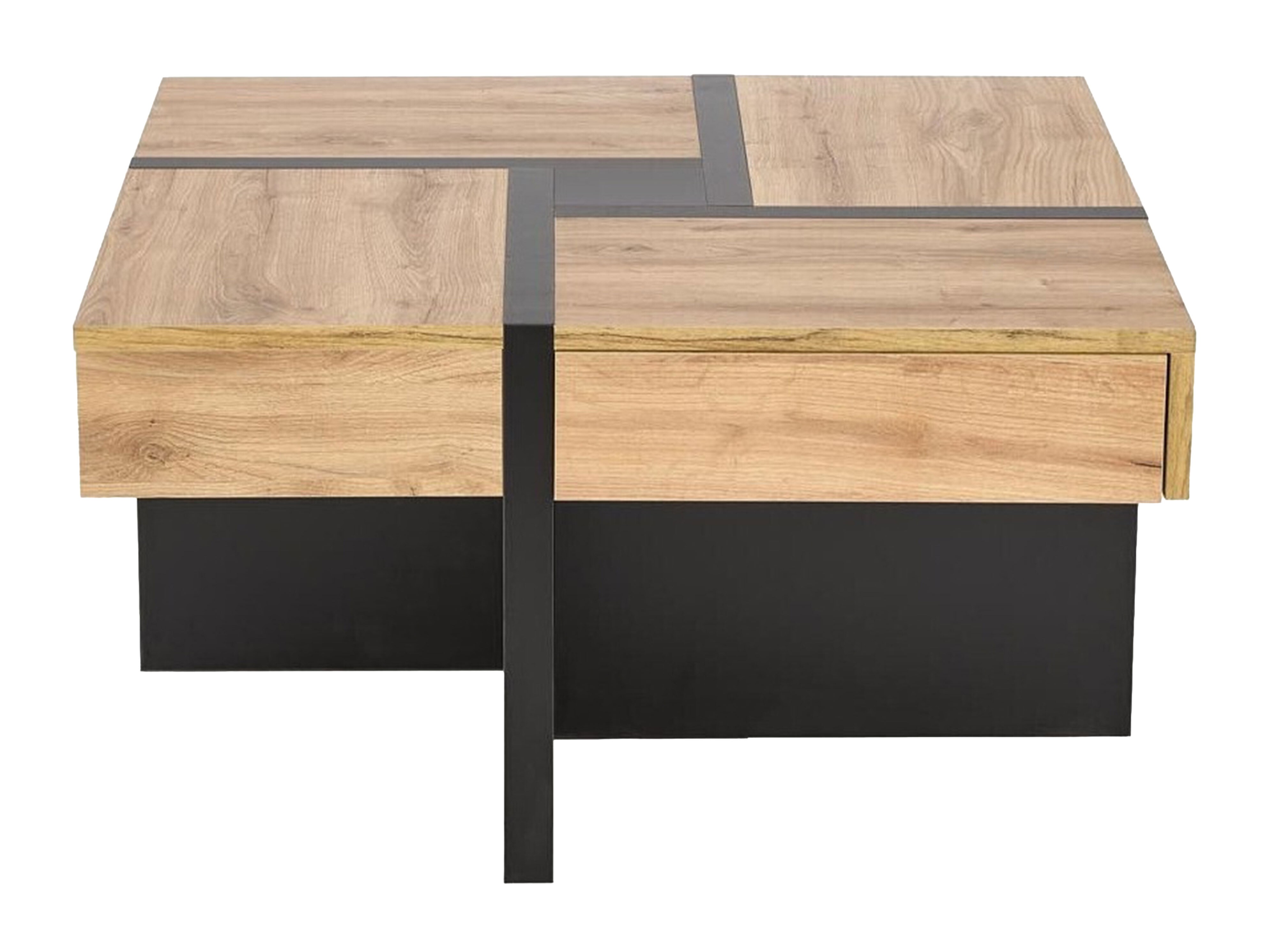 Coffee table Houston 1698 (Craft oak + Black)