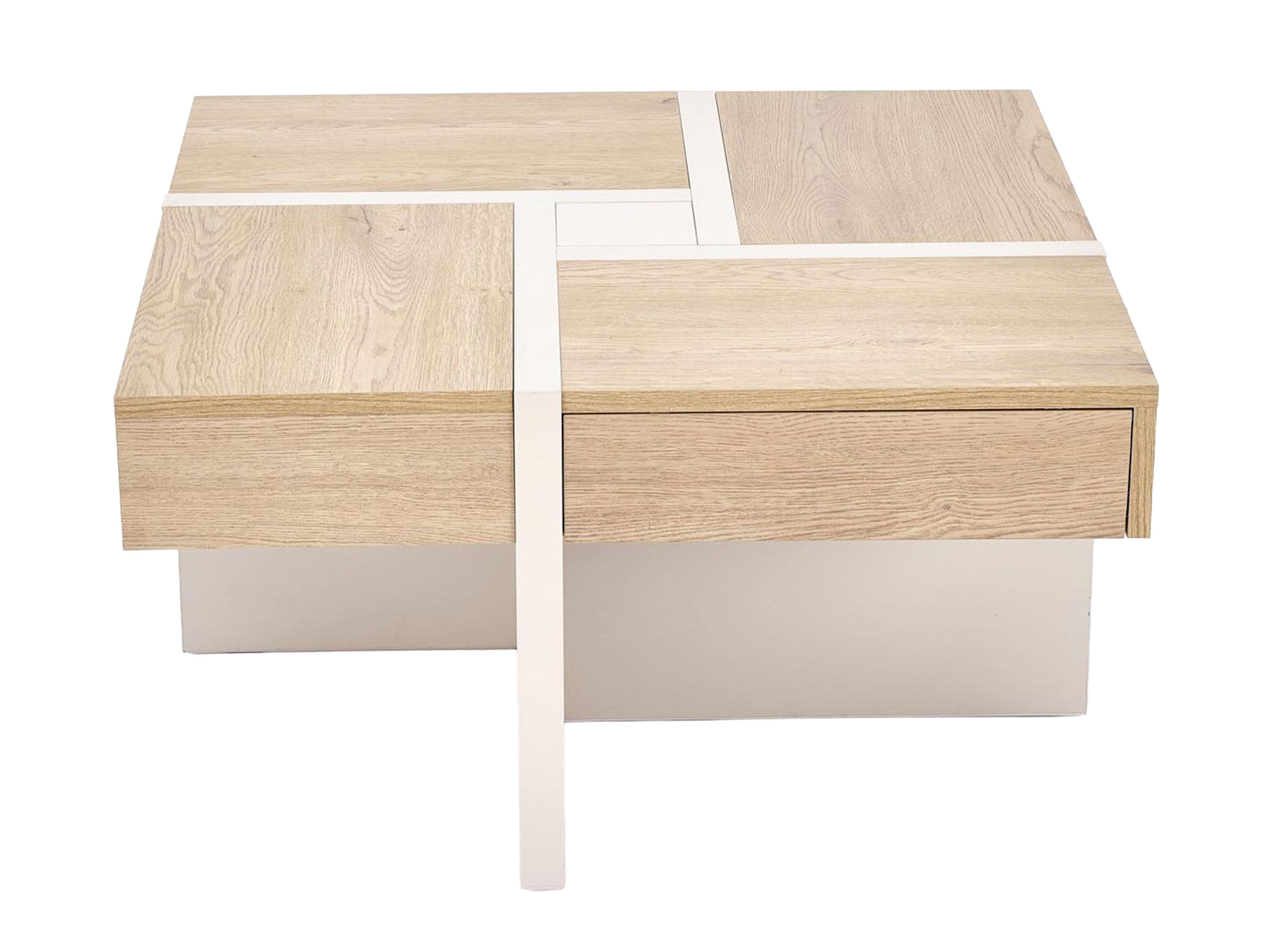 Coffee table Houston 1698 (Cremona oak + Cashmere)