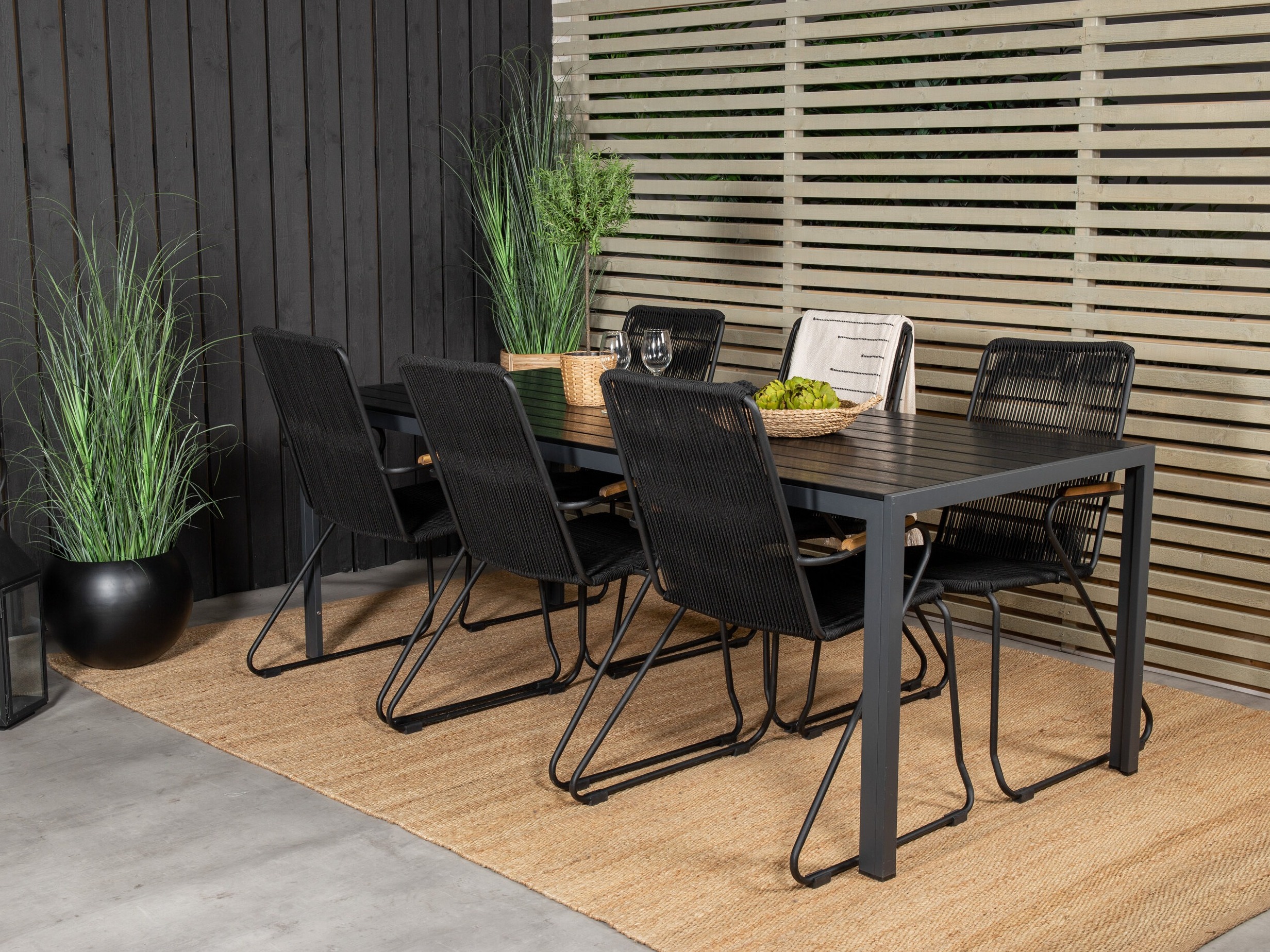 Table and chairs set Dallas 5333