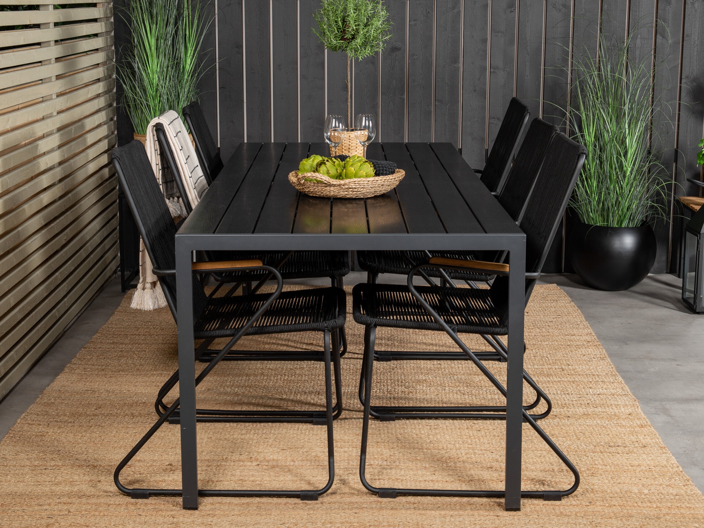 Table and chairs set Dallas 5333