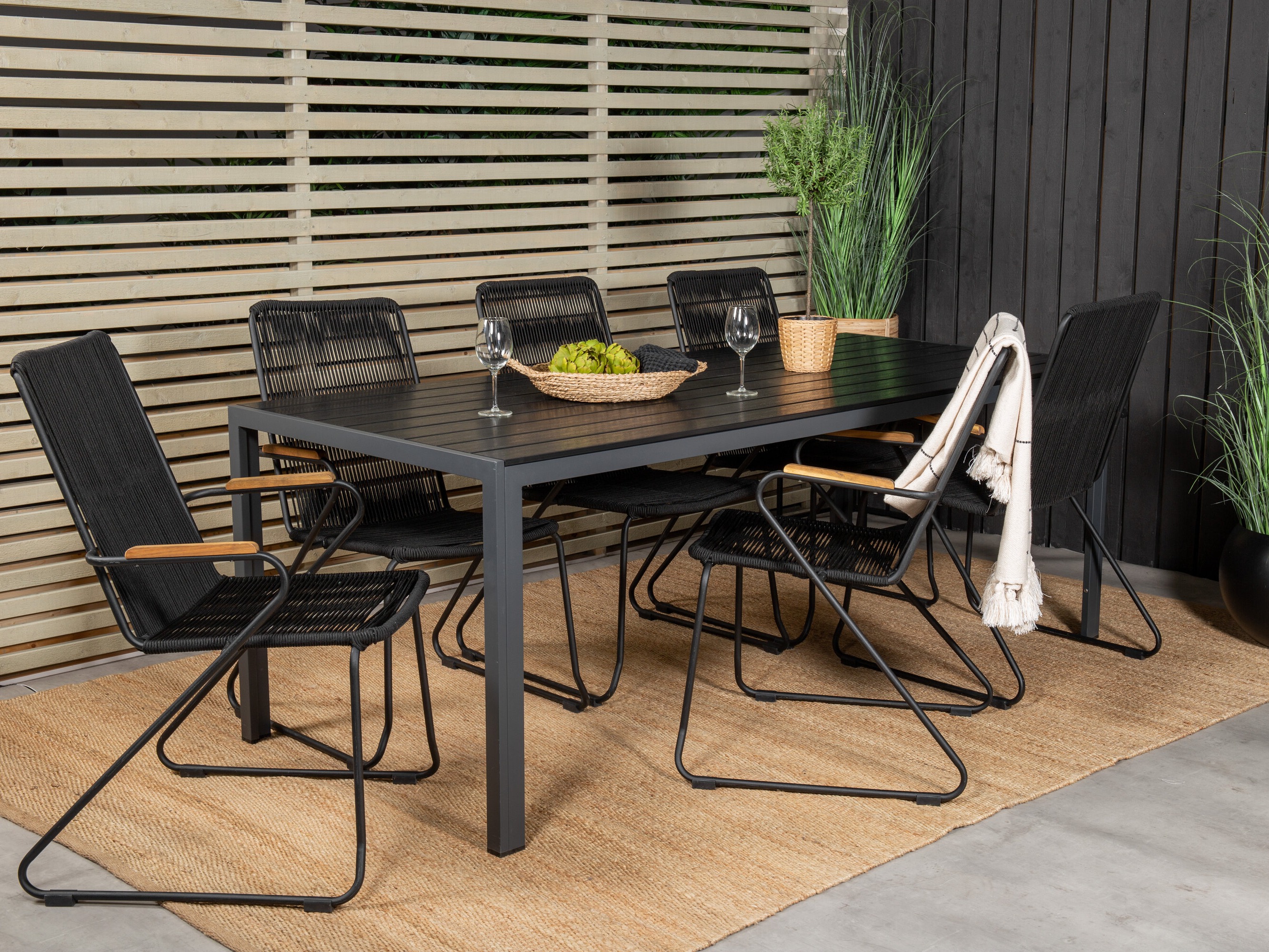 Table and chairs set Dallas 5333