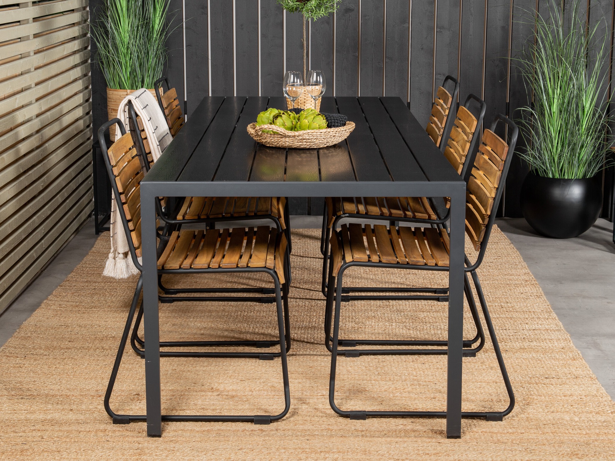 Table and chairs set Dallas 5334