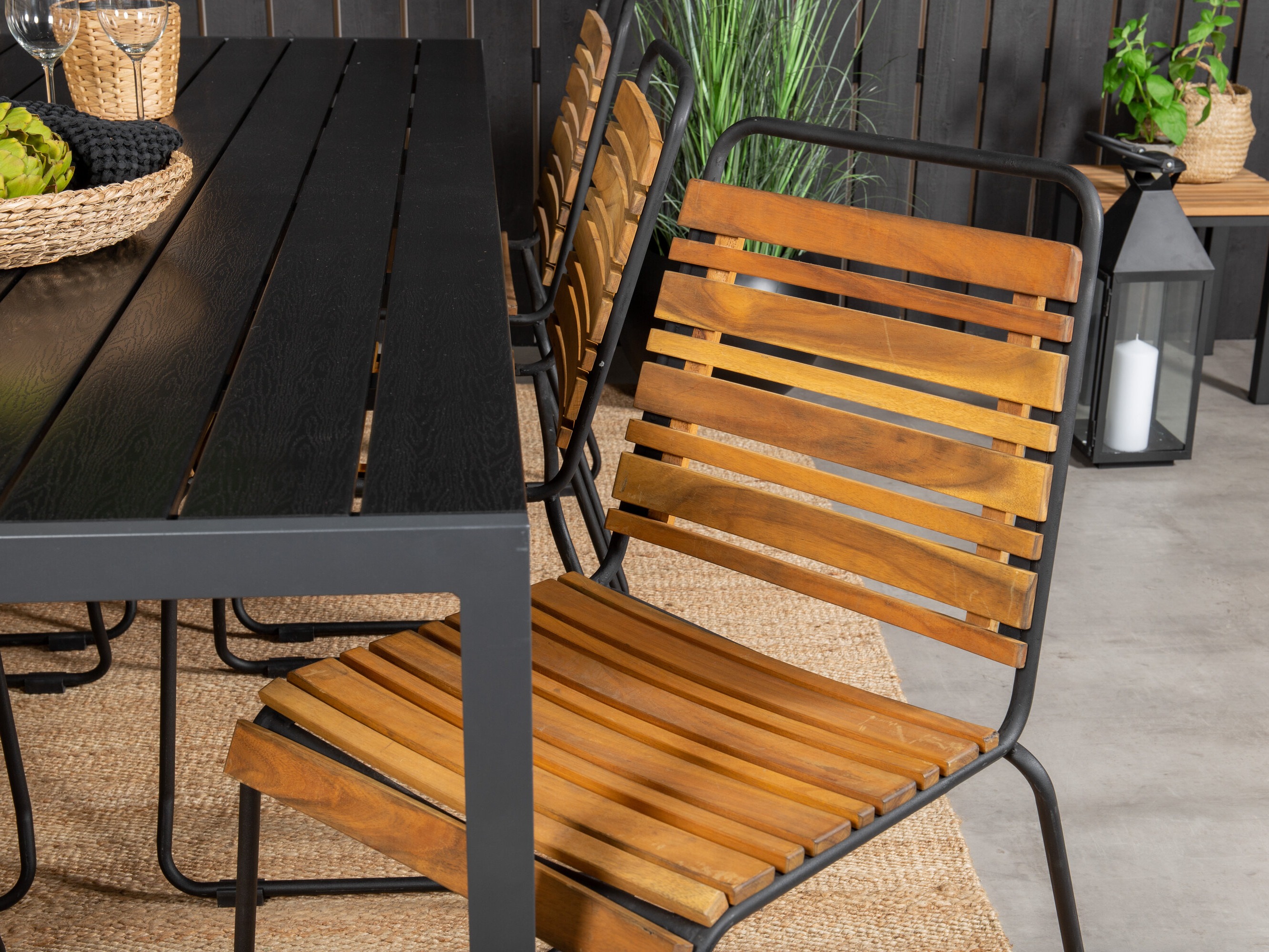 Table and chairs set Dallas 5334