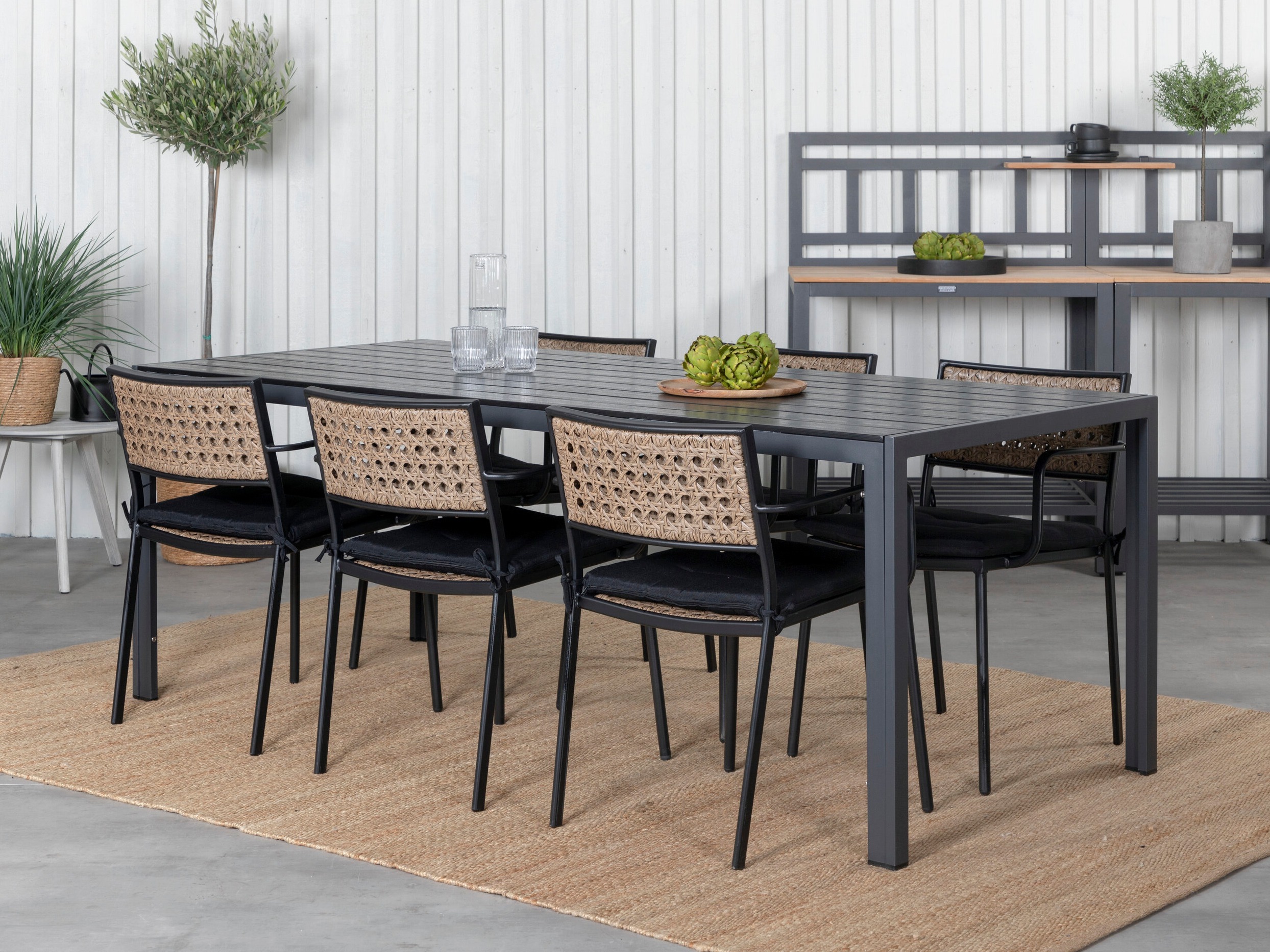 Table and chairs set Dallas 5335