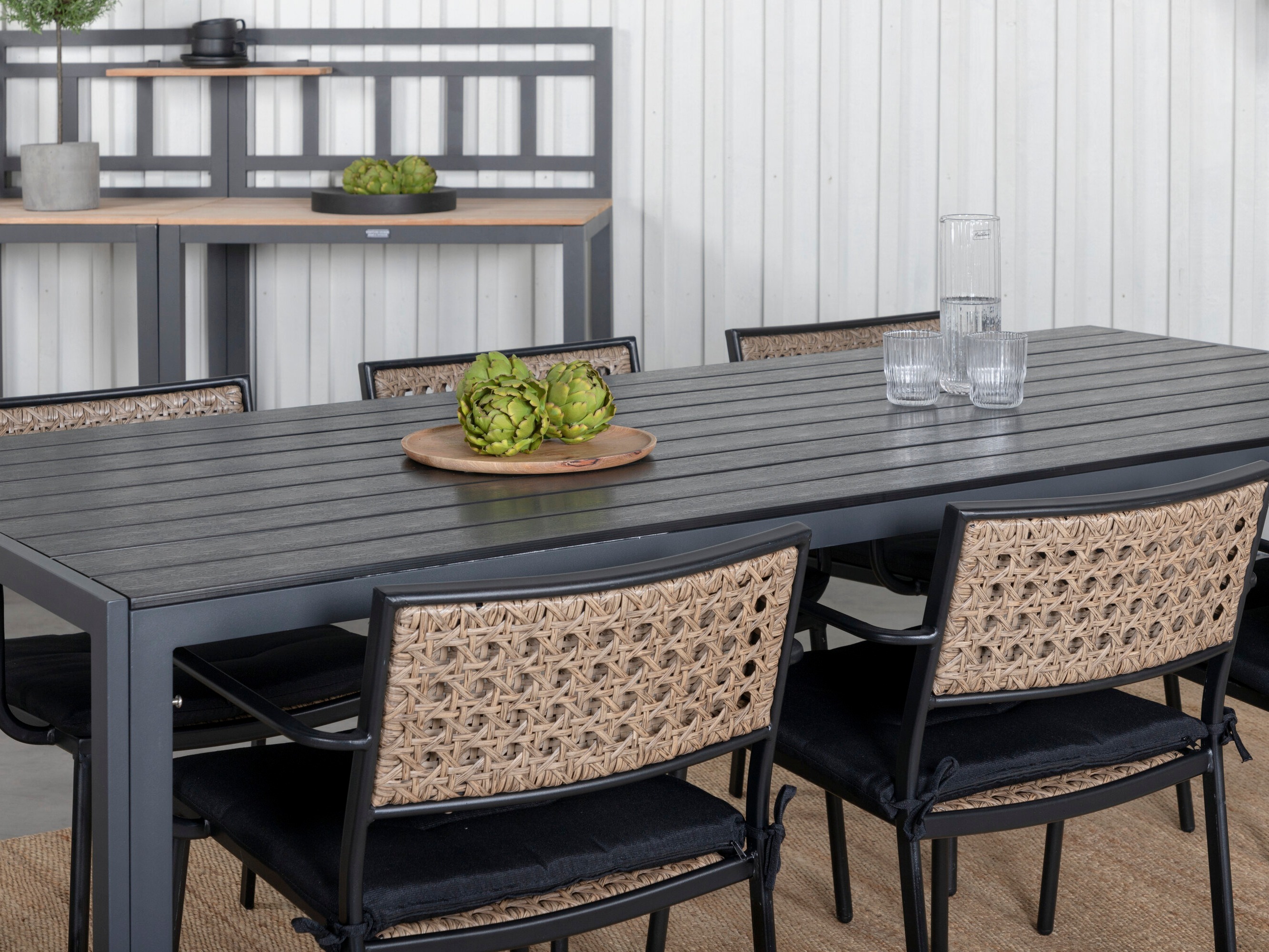 Table and chairs set Dallas 5335