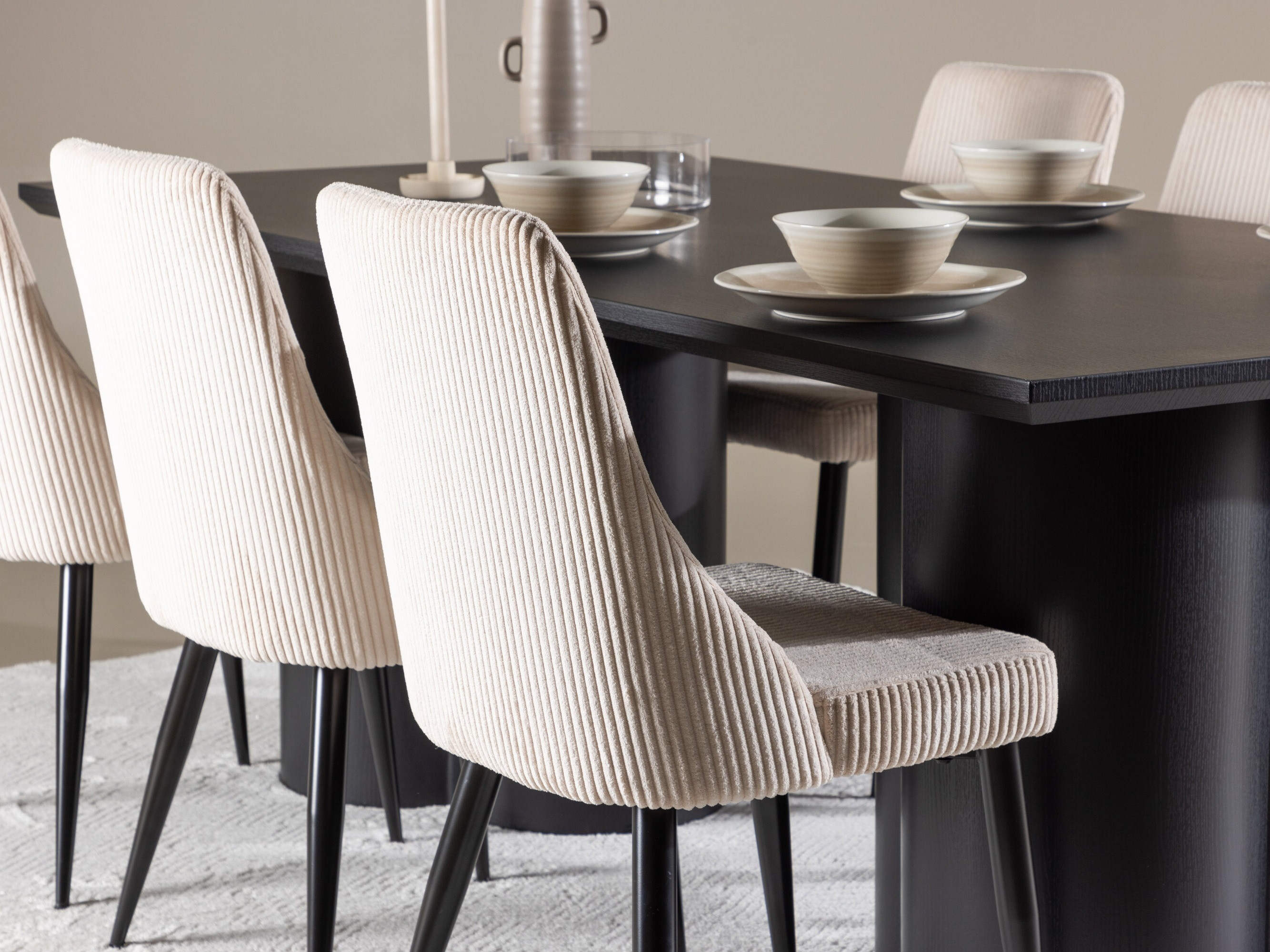 Dining set Dallas 5179 (Black)