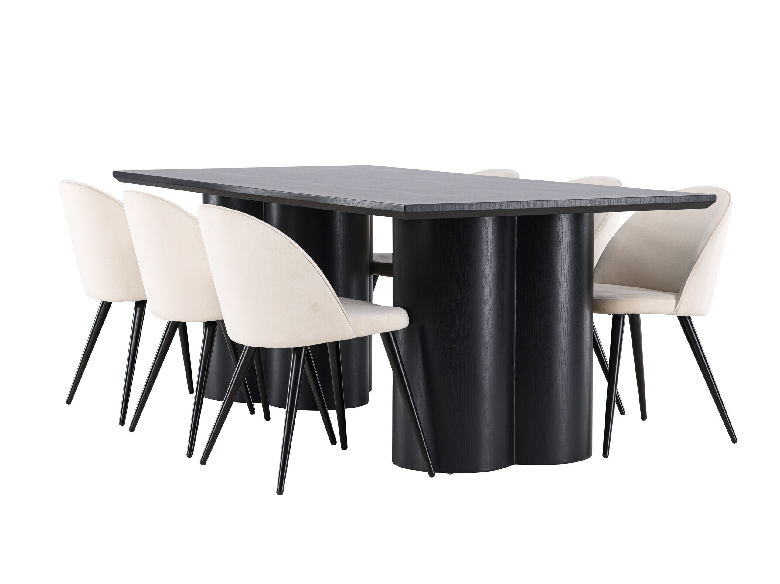 Dining set Dallas 5330 (Black)
