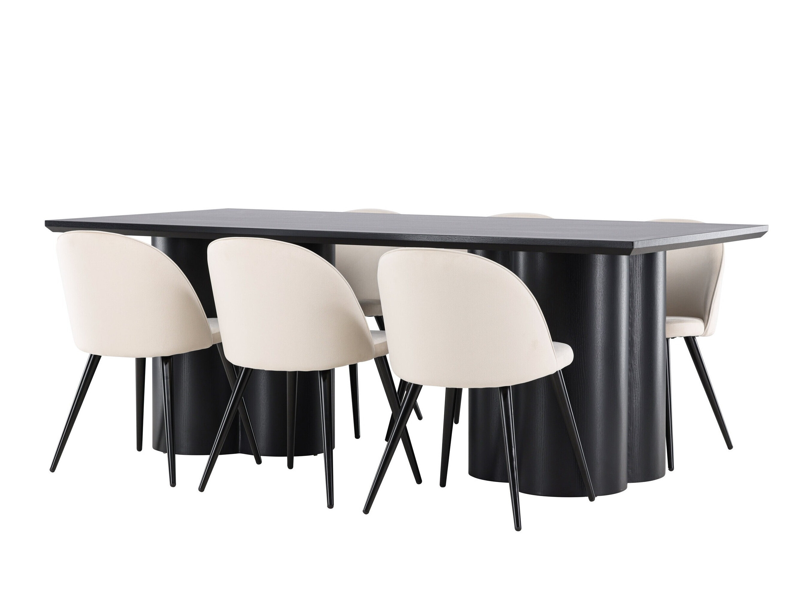 Dining set Dallas 5330 (Black)