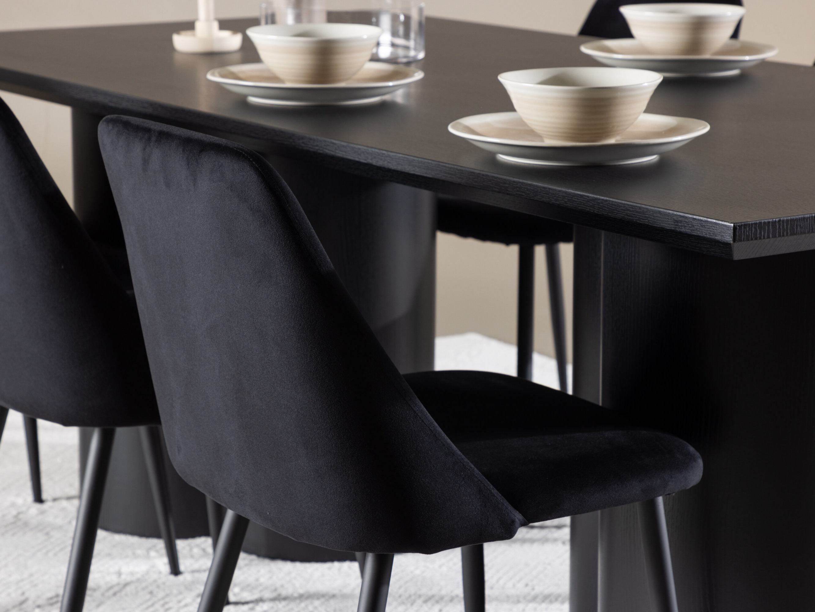 Dining set Dallas 5182 (Black)