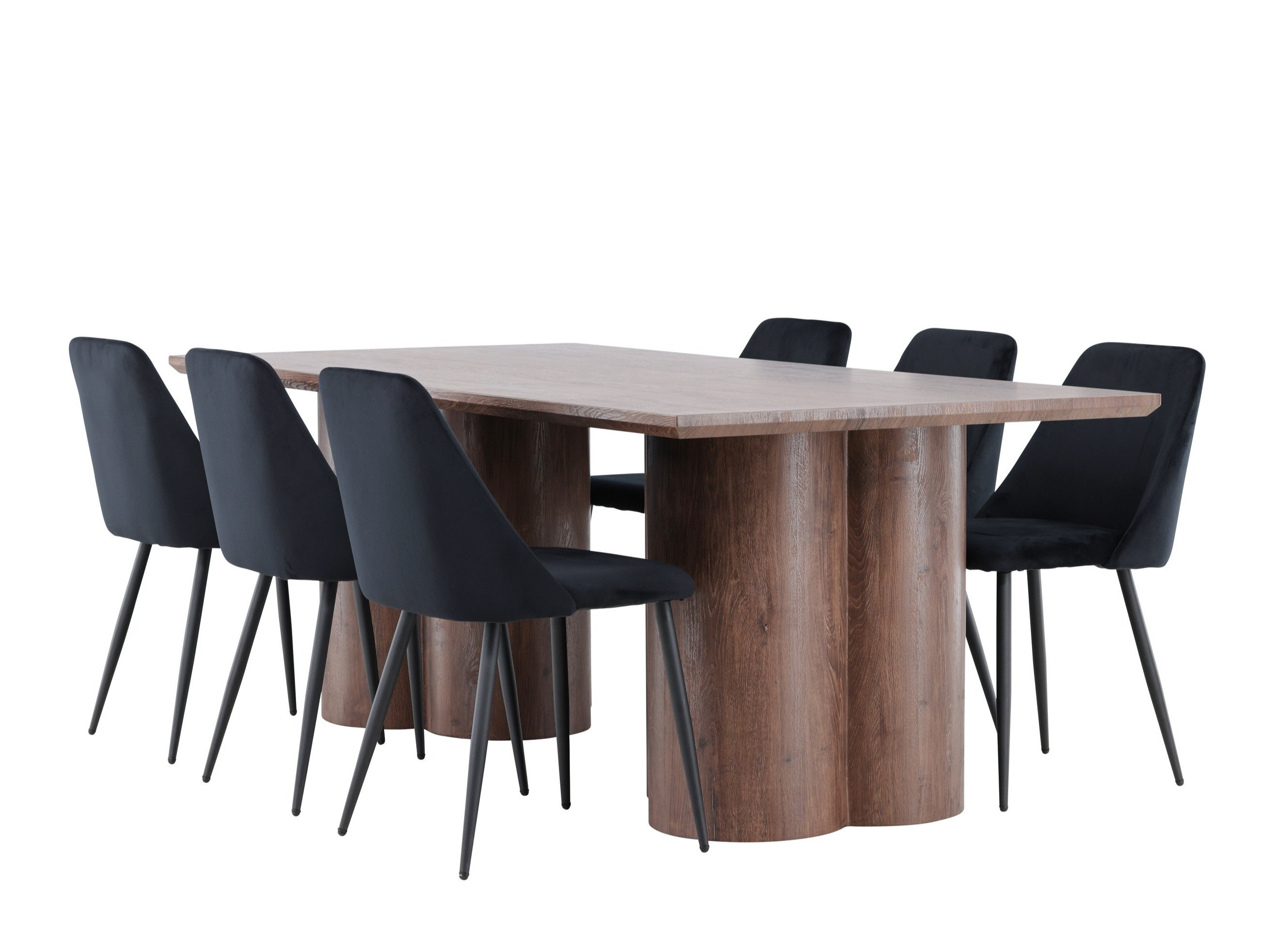 Dining set Dallas 5182 (Brown)