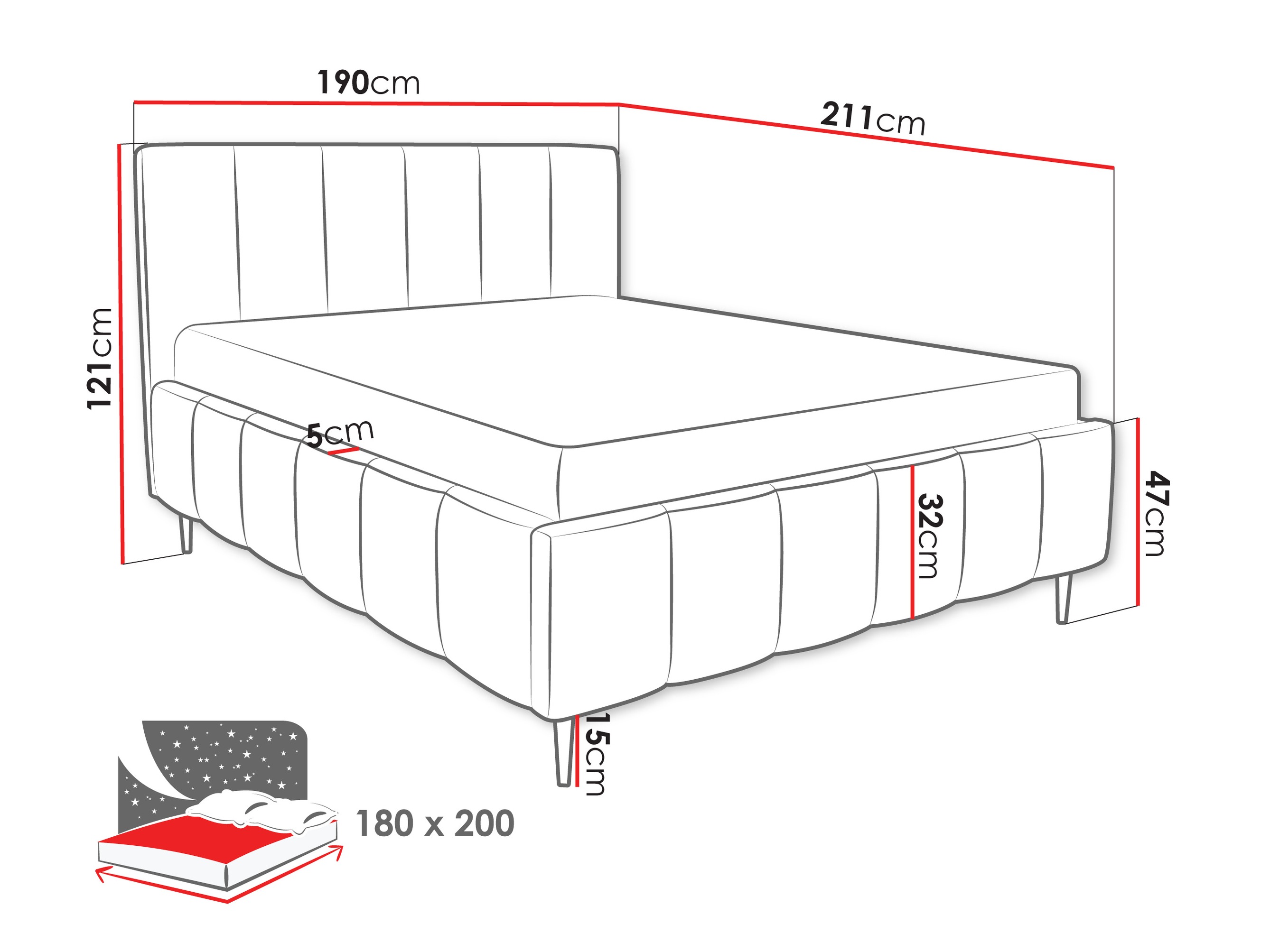 Bed Linis I (Lambi 03)