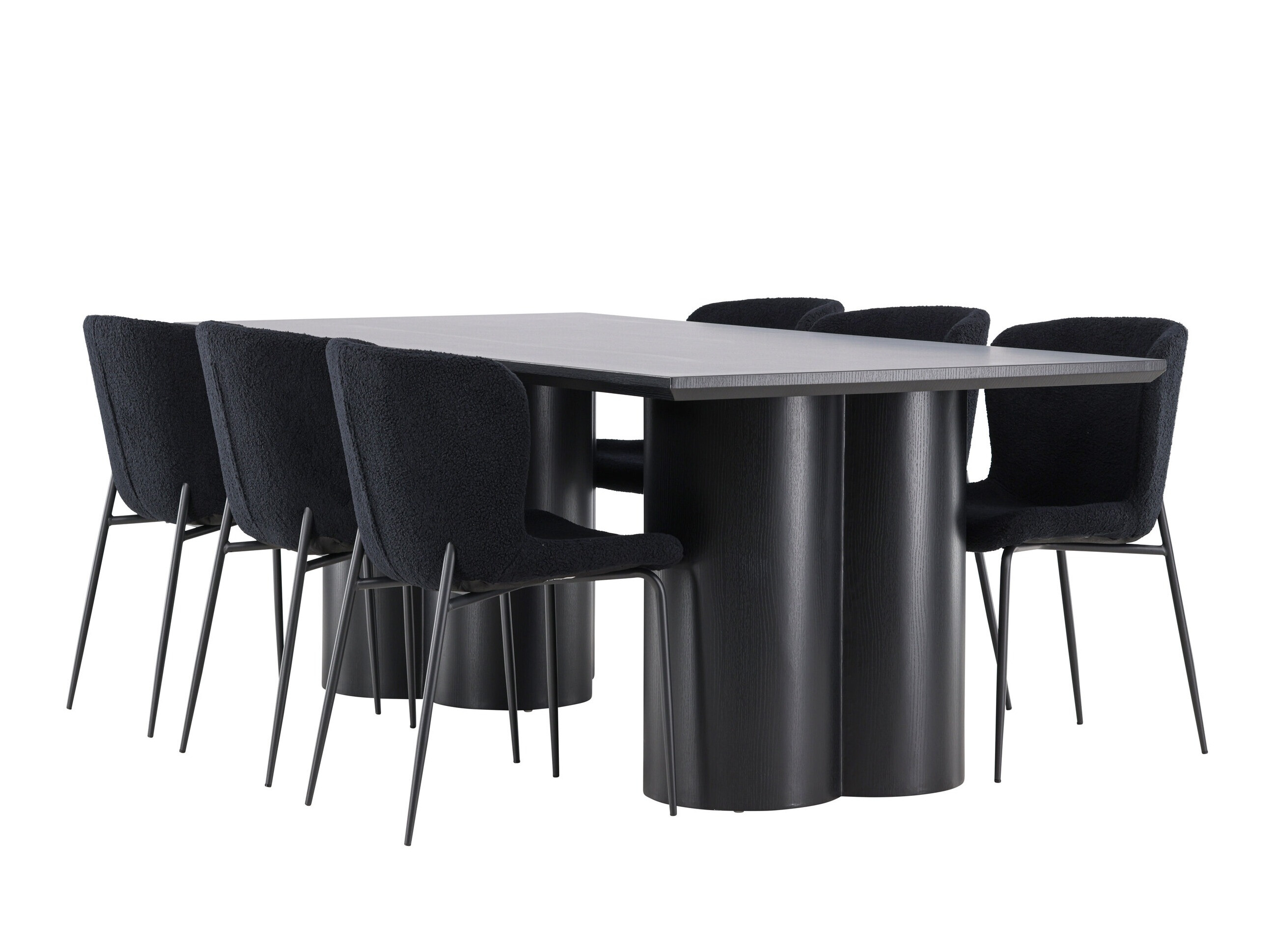 Dining set Dallas 5343 (Black)
