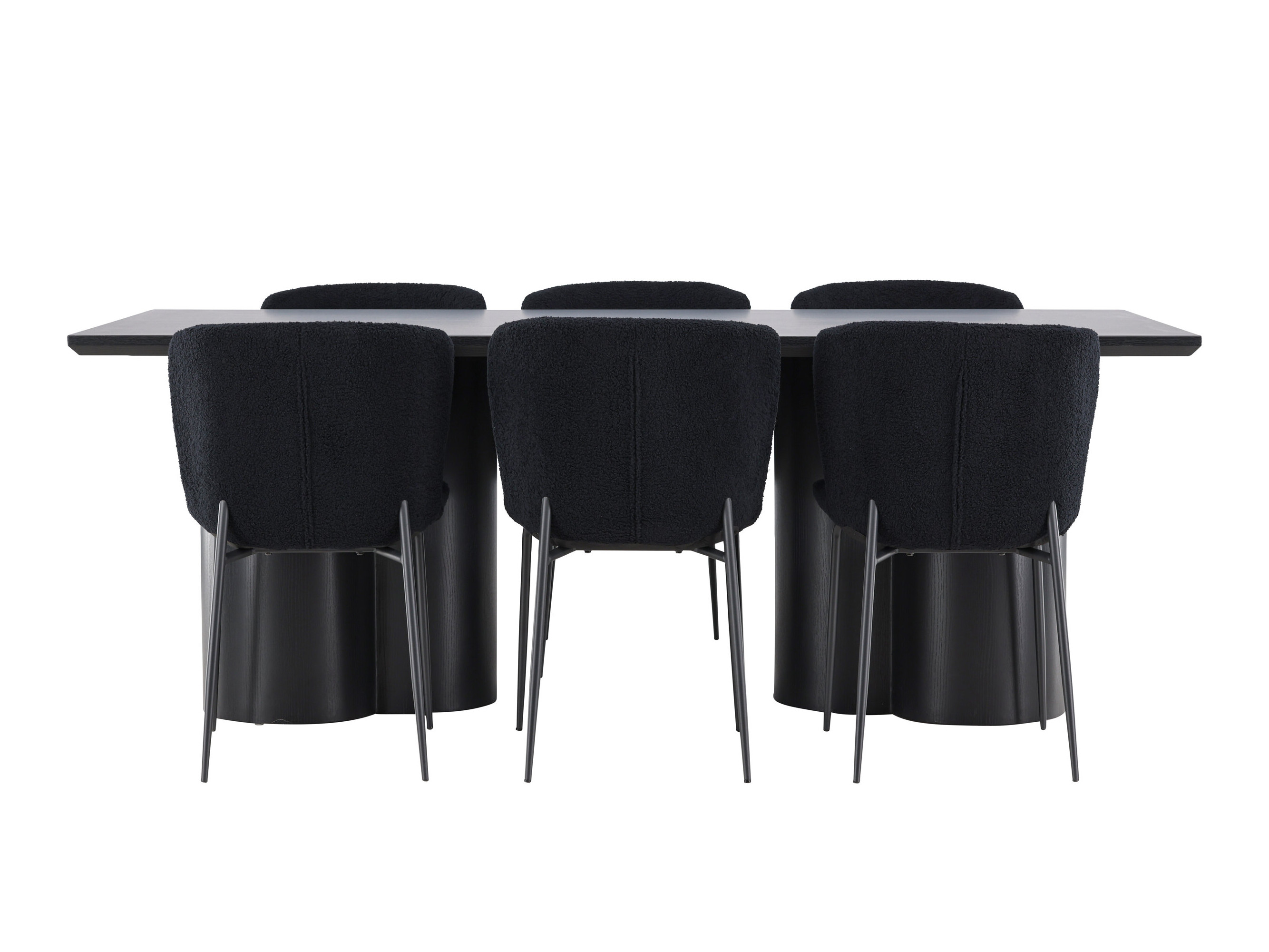 Dining set Dallas 5343 (Black)