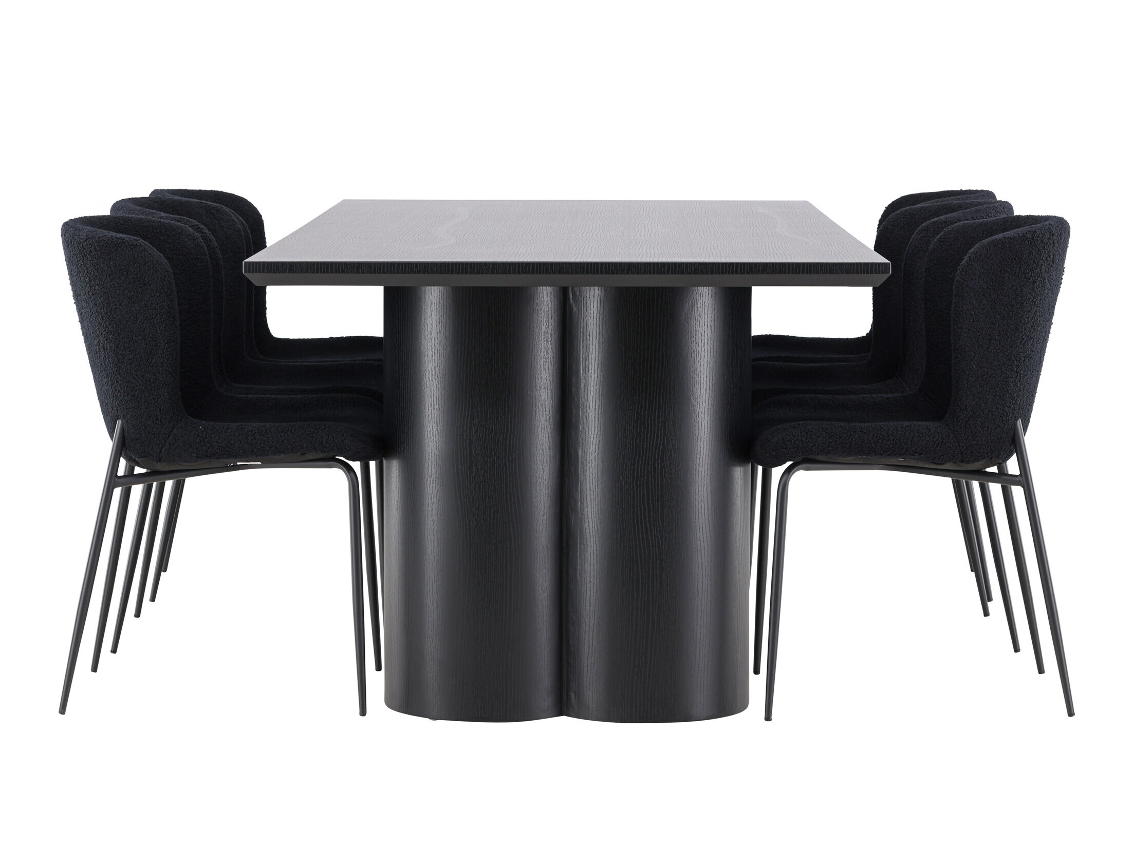 Dining set Dallas 5343 (Black)