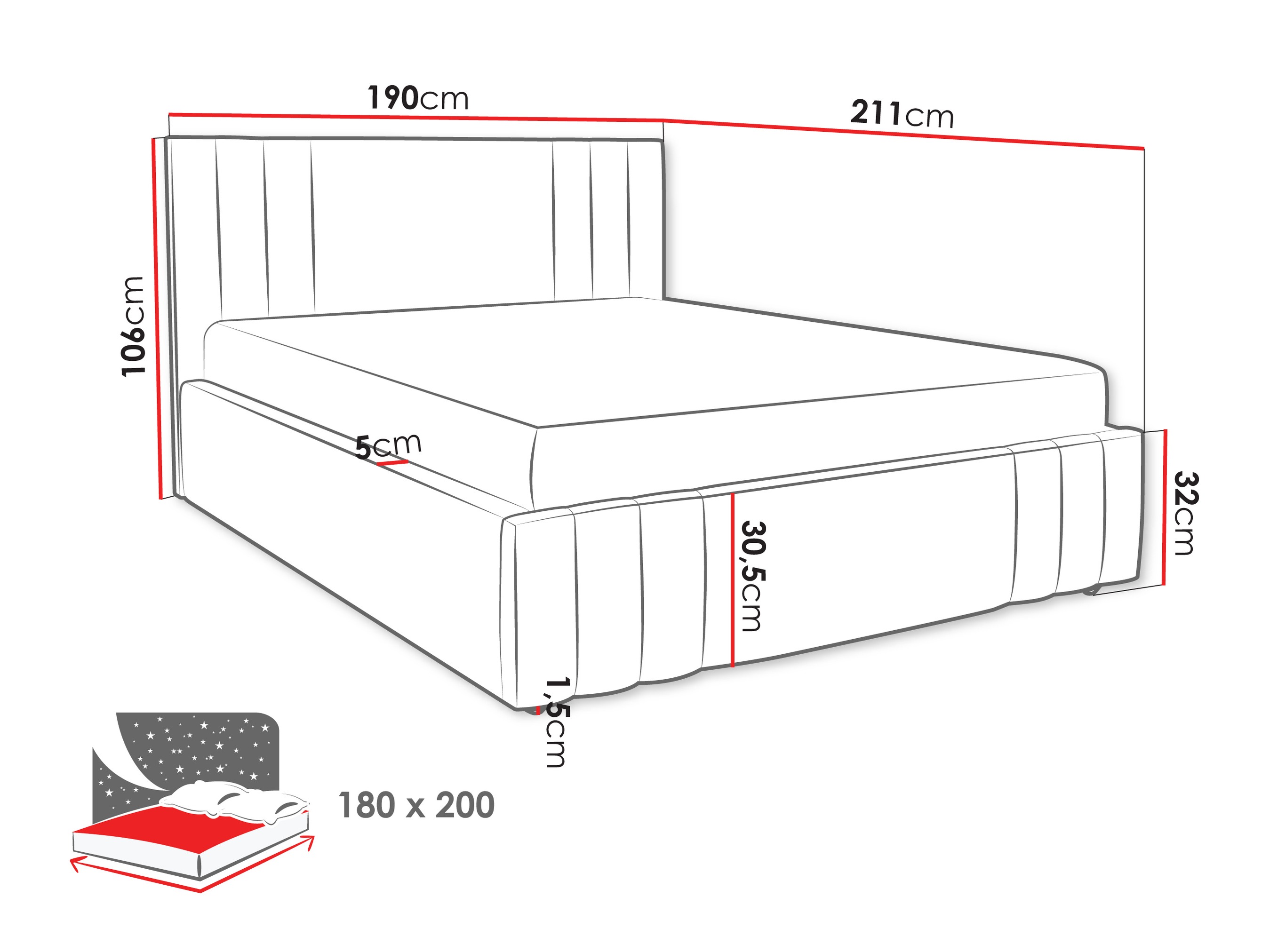 Bed Lepos (Nazar 225.06)