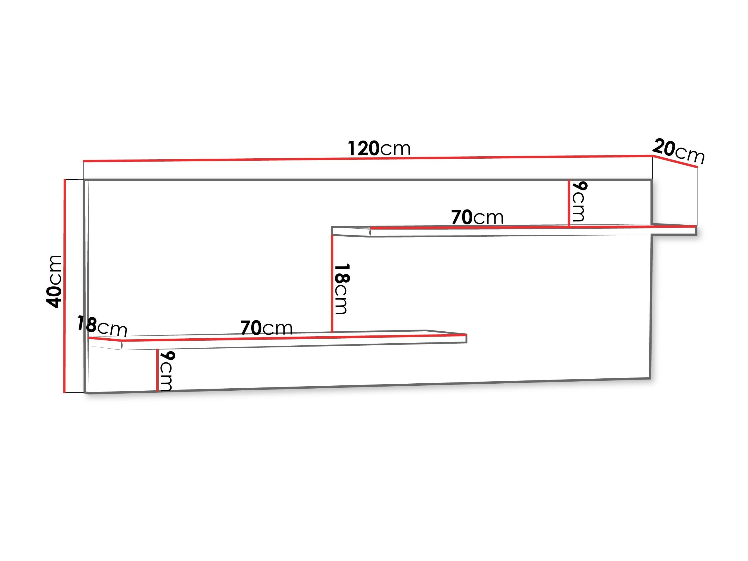 Wall shelf Etrmona 110