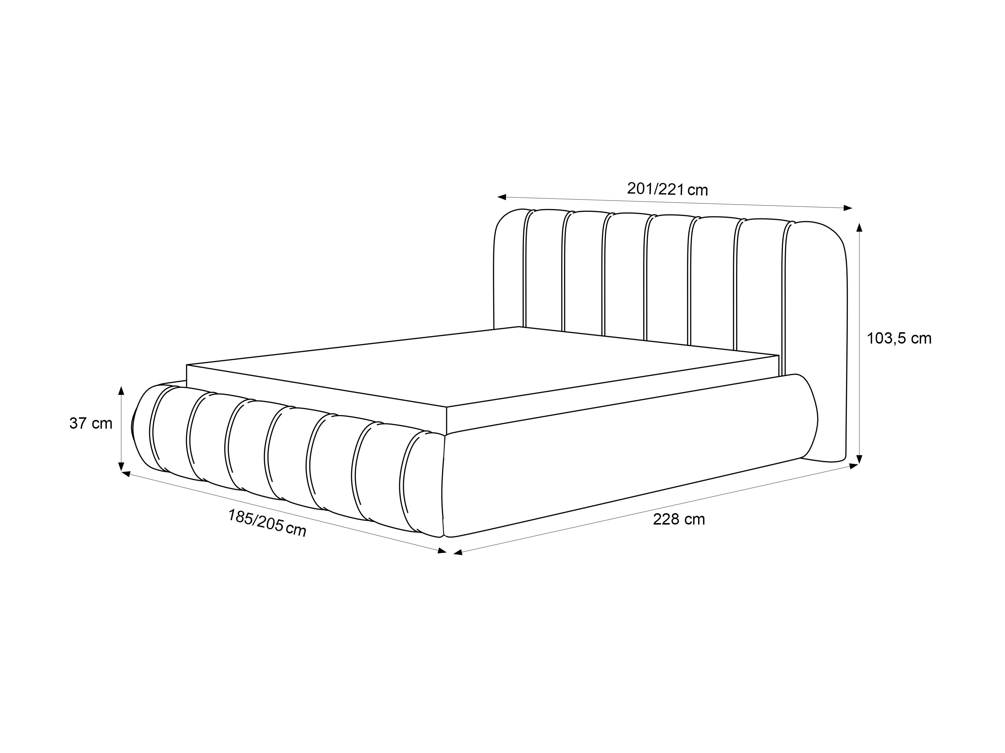 Bed Martinez 133 (Meva 6012)