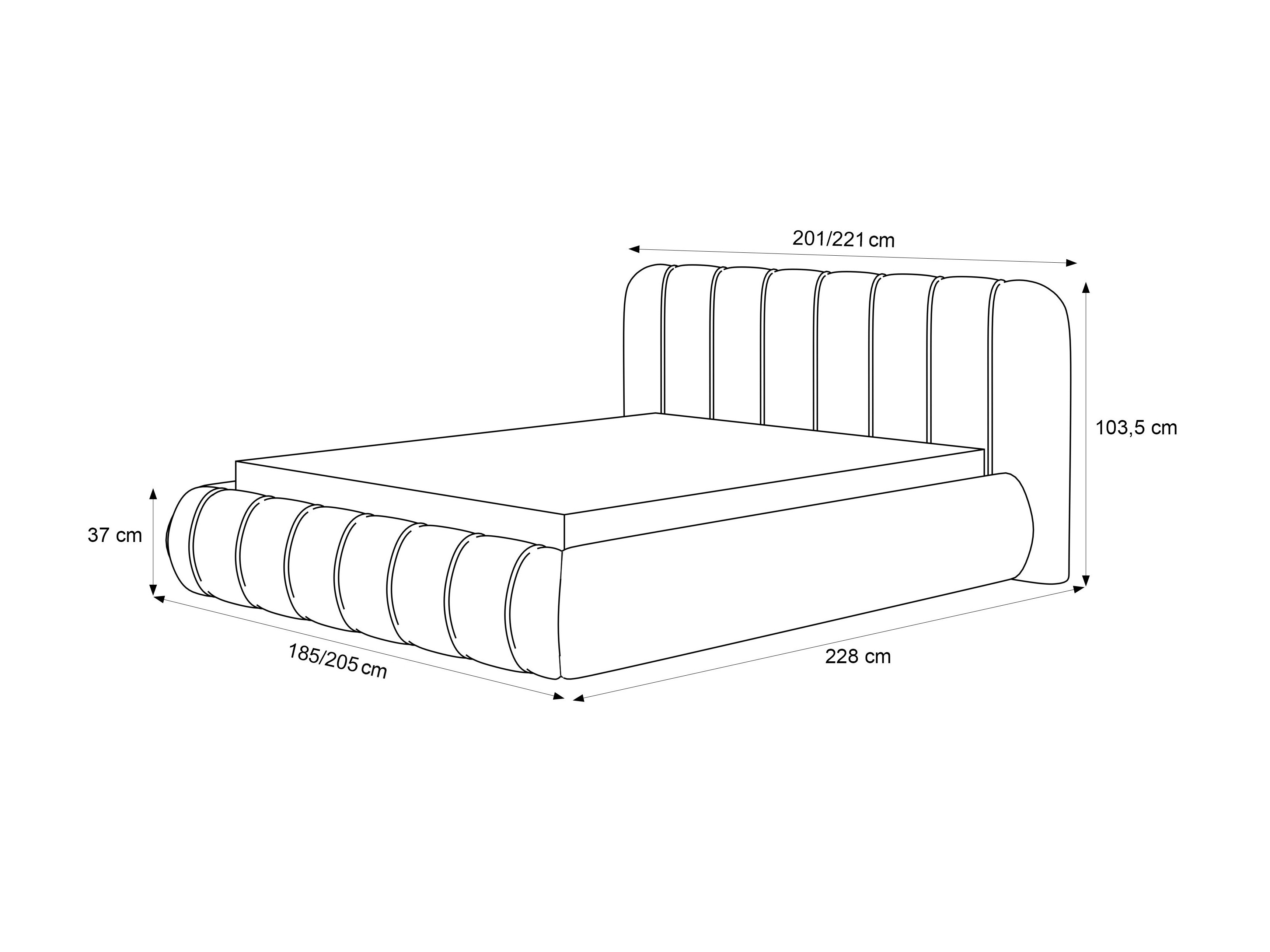 Bed Martinez 133 (Meva 6014)