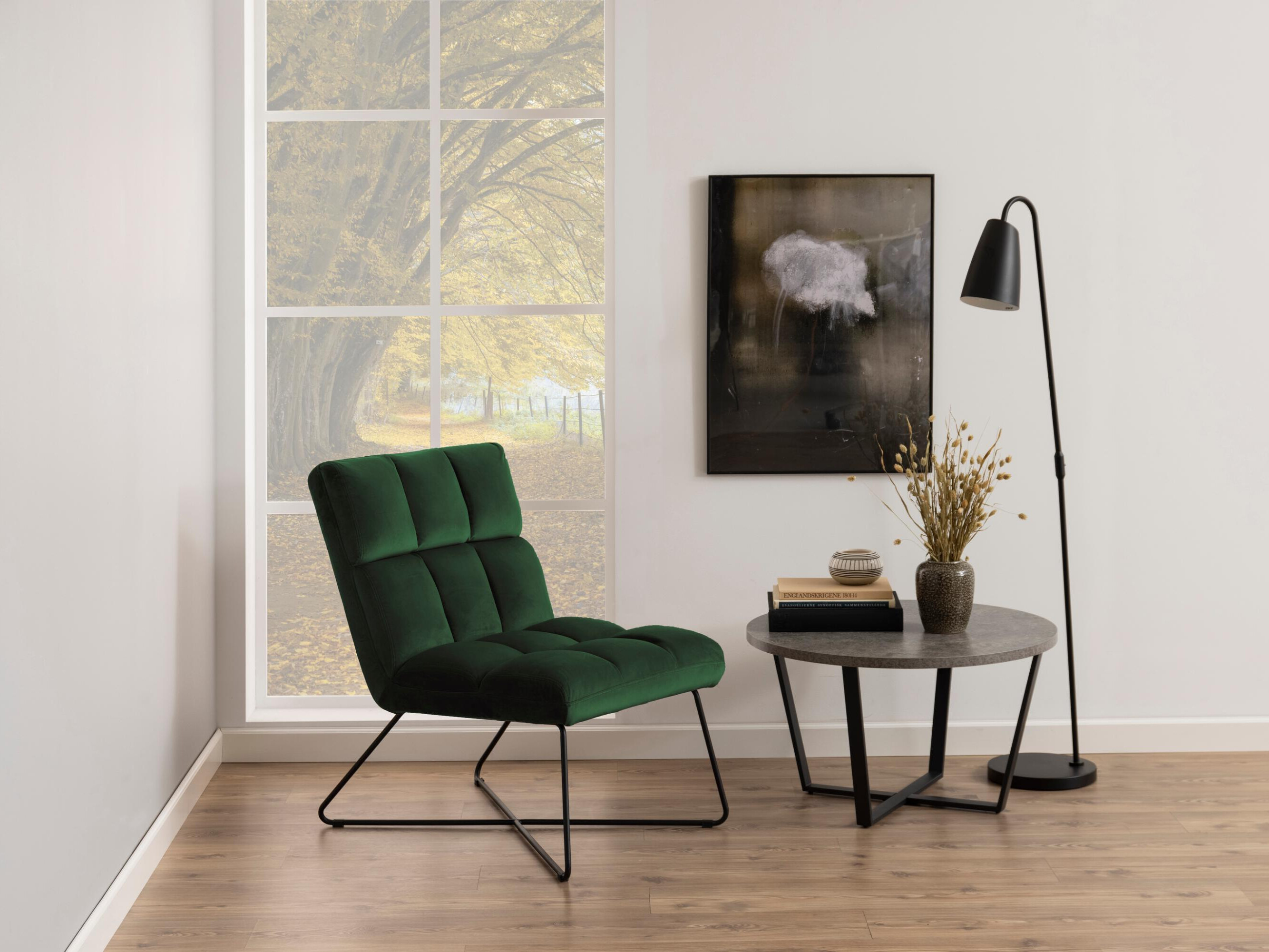 Armchair Norsica 370 (Green + Black)