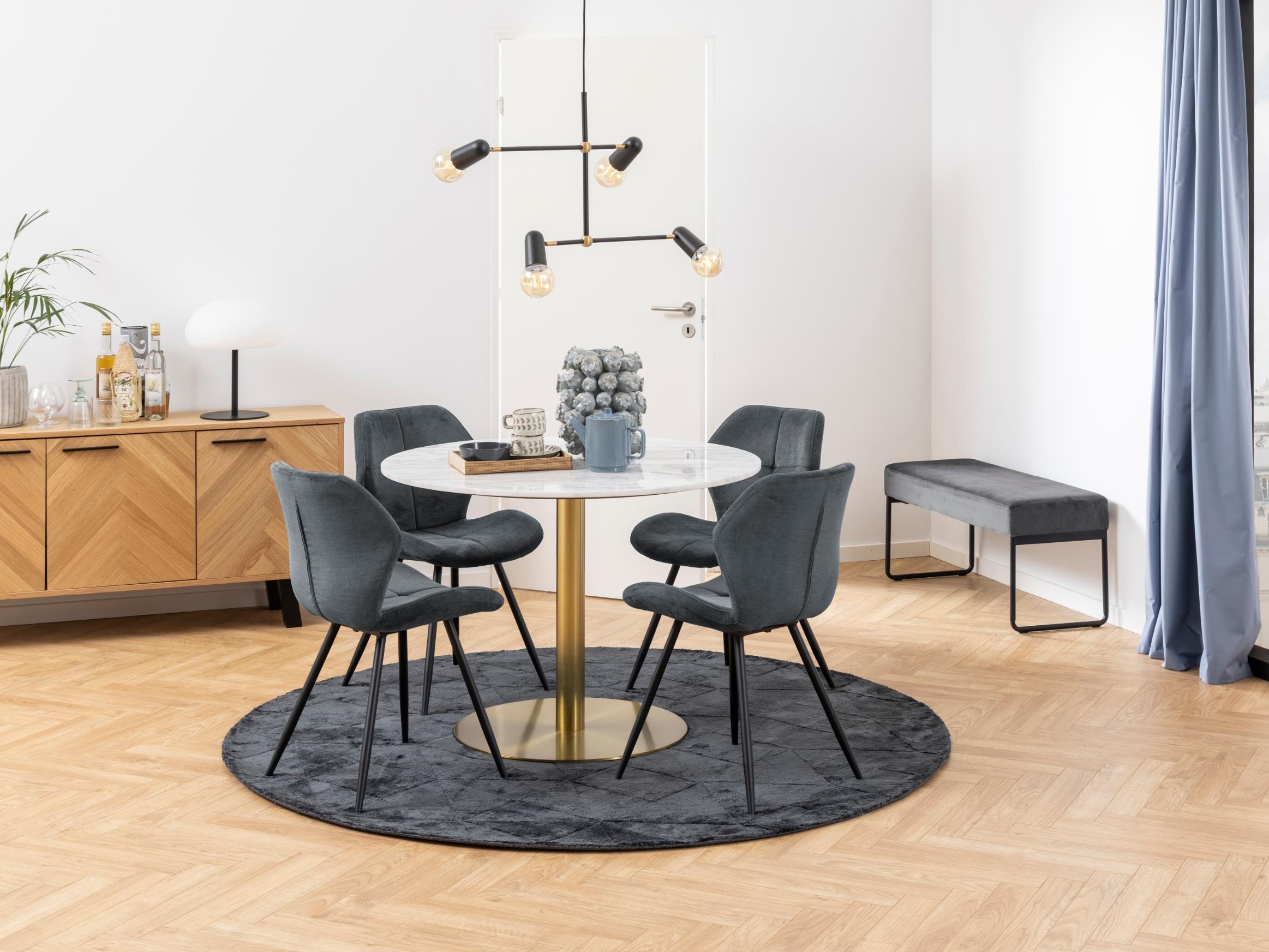 Chair Norsica 637 (Black + Anthracite)